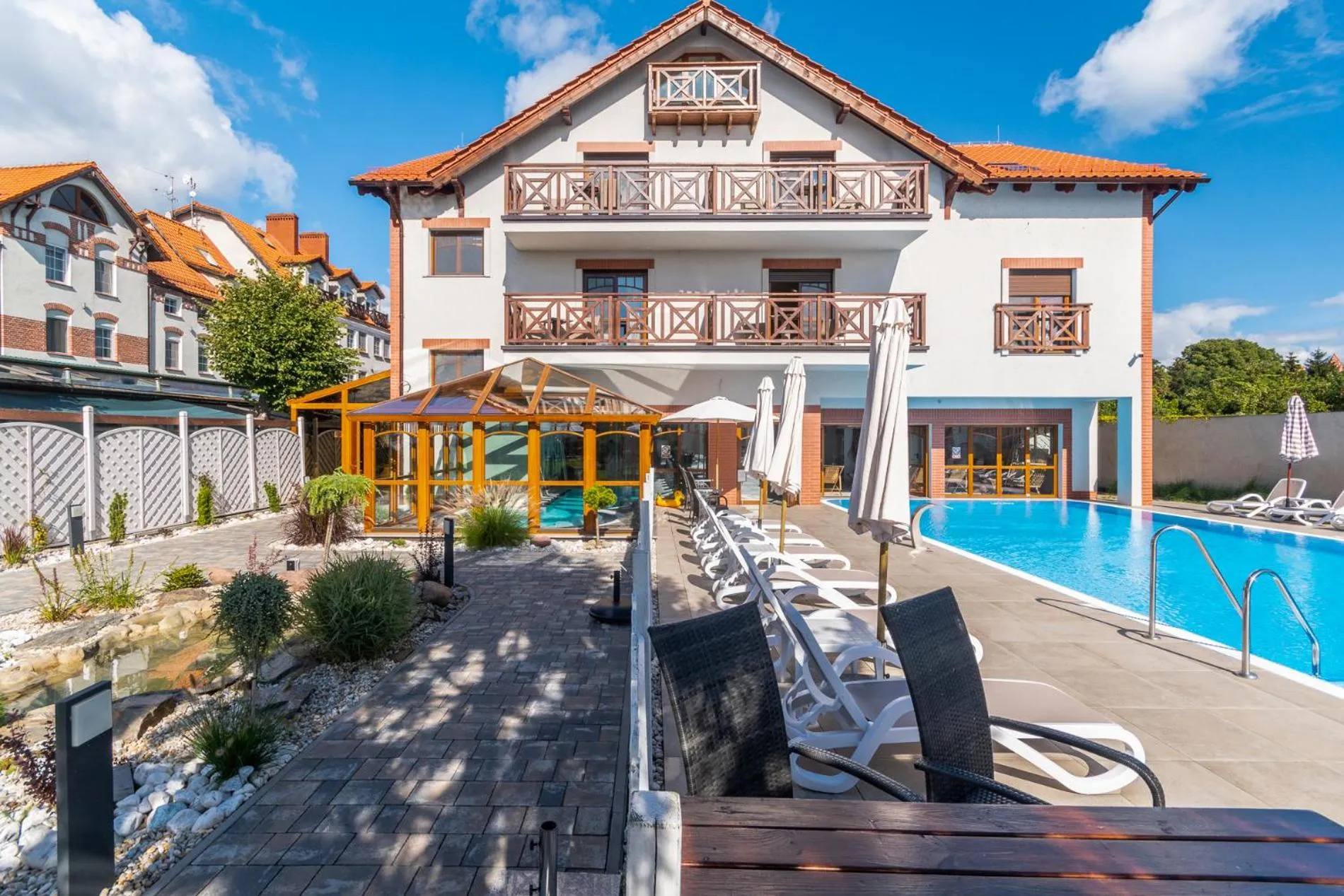 Garden in Hotel Kahlberg