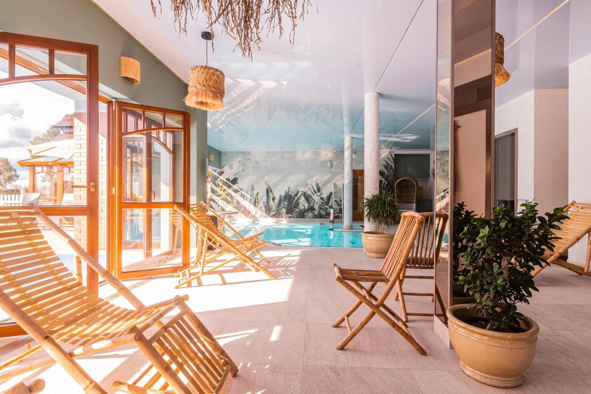 Swimming pool in Hotel Kahlberg