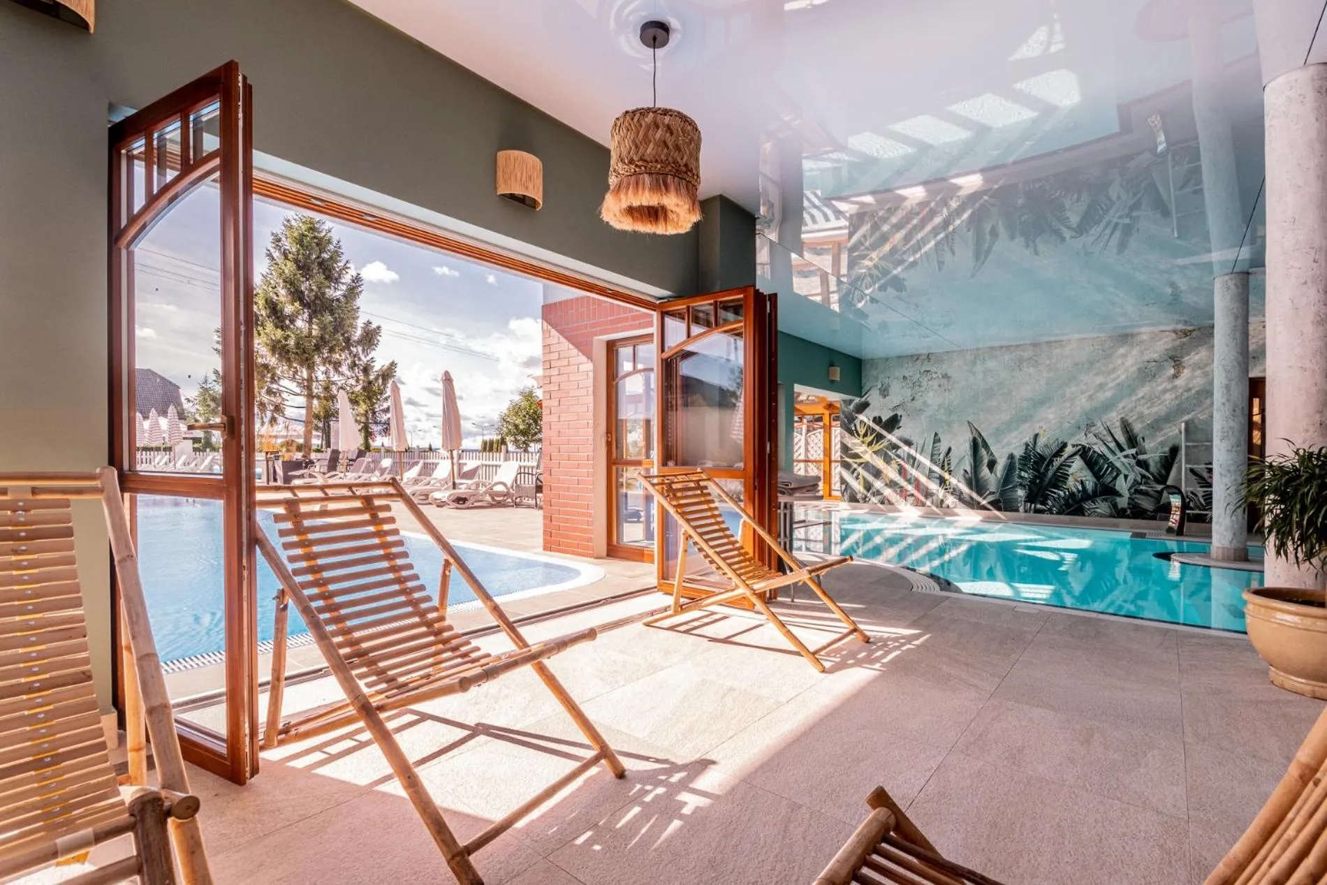 Swimming pool in Hotel Kahlberg