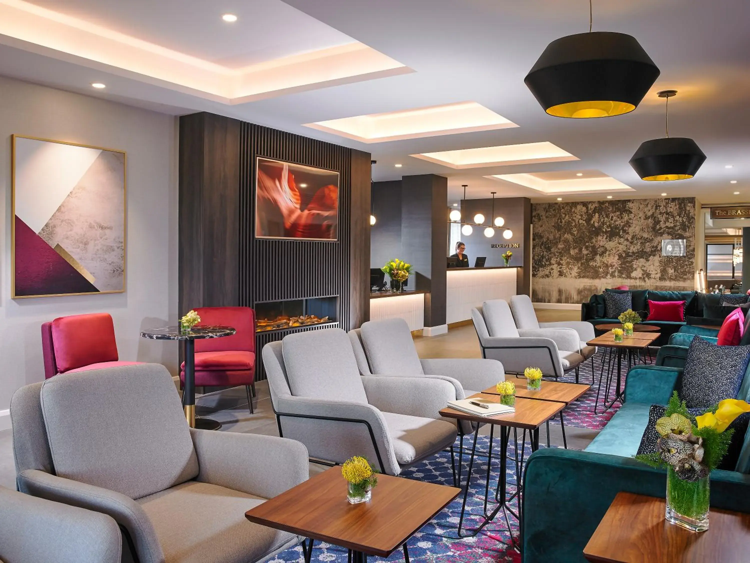 Lobby or reception in Fairways Hotel Dundalk Lobby or reception in Fairways Hotel Dundalk