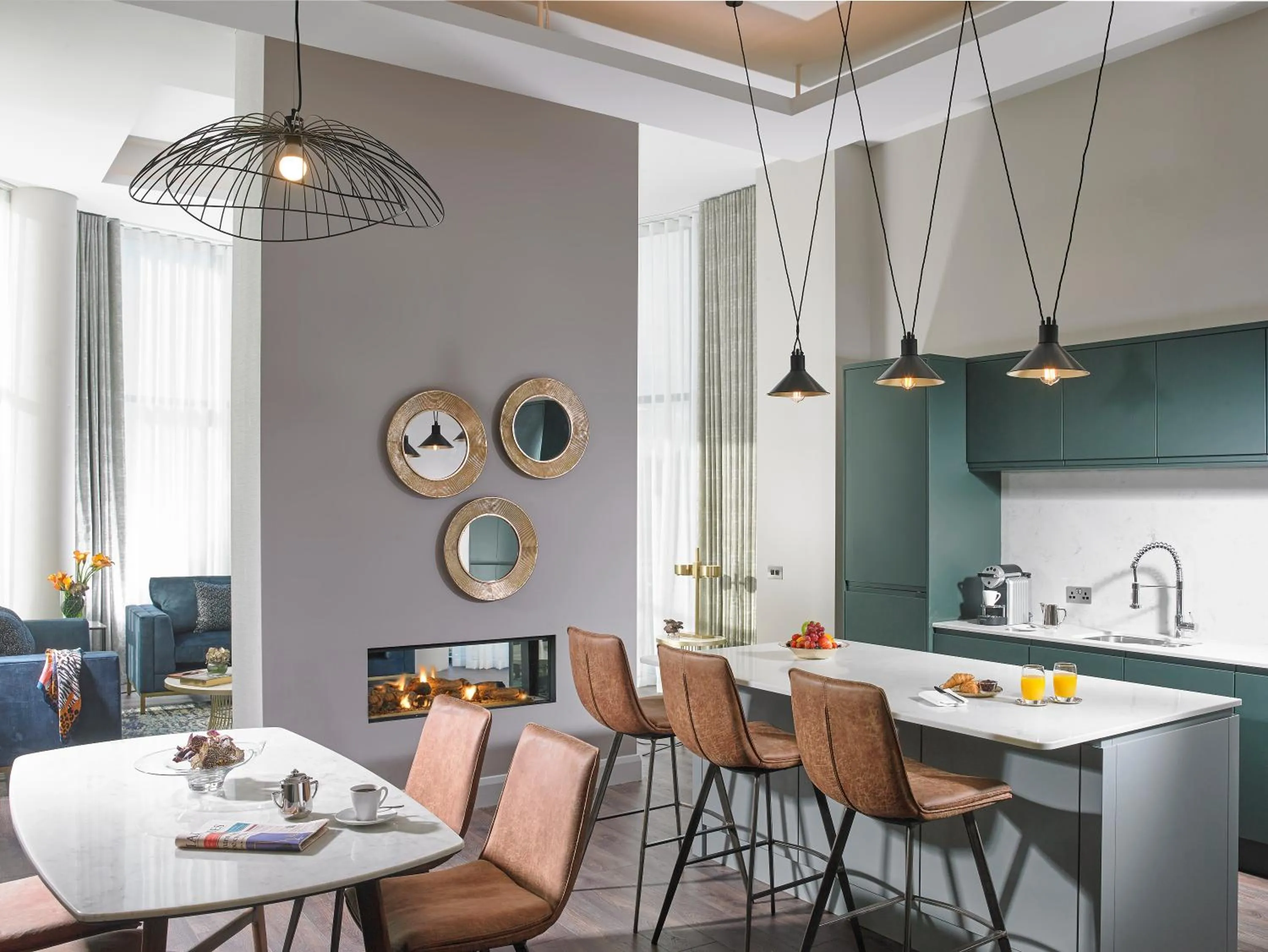 Dining area in Fairways Hotel Dundalk