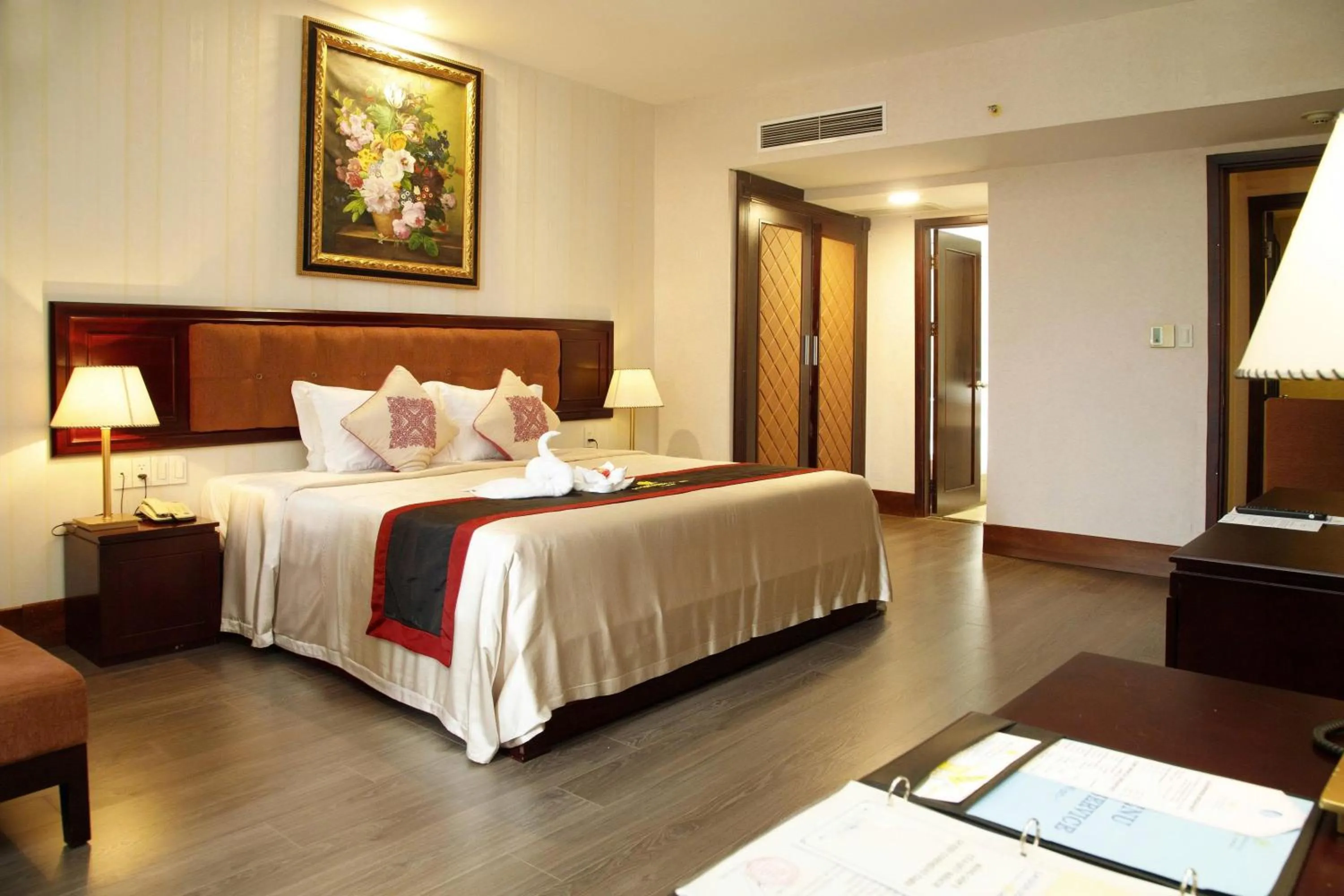 Bedroom, Bed in Sai Gon Dong Ha Hotel - a member of Saigontourist Group