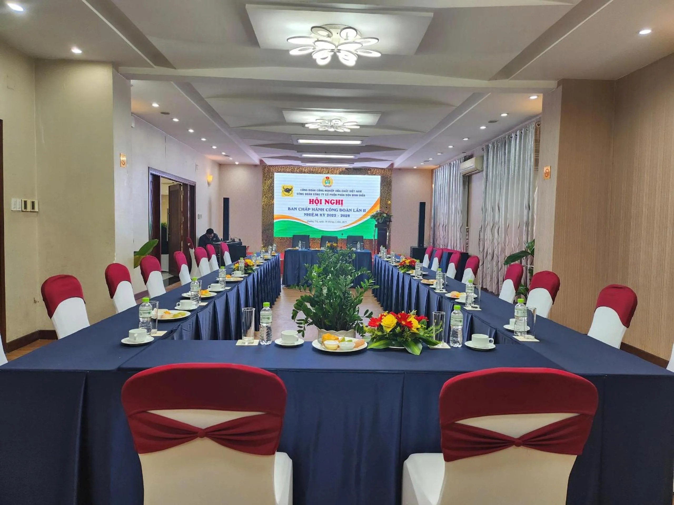 Meeting/conference room in Sai Gon Dong Ha Hotel - a member of Saigontourist Group