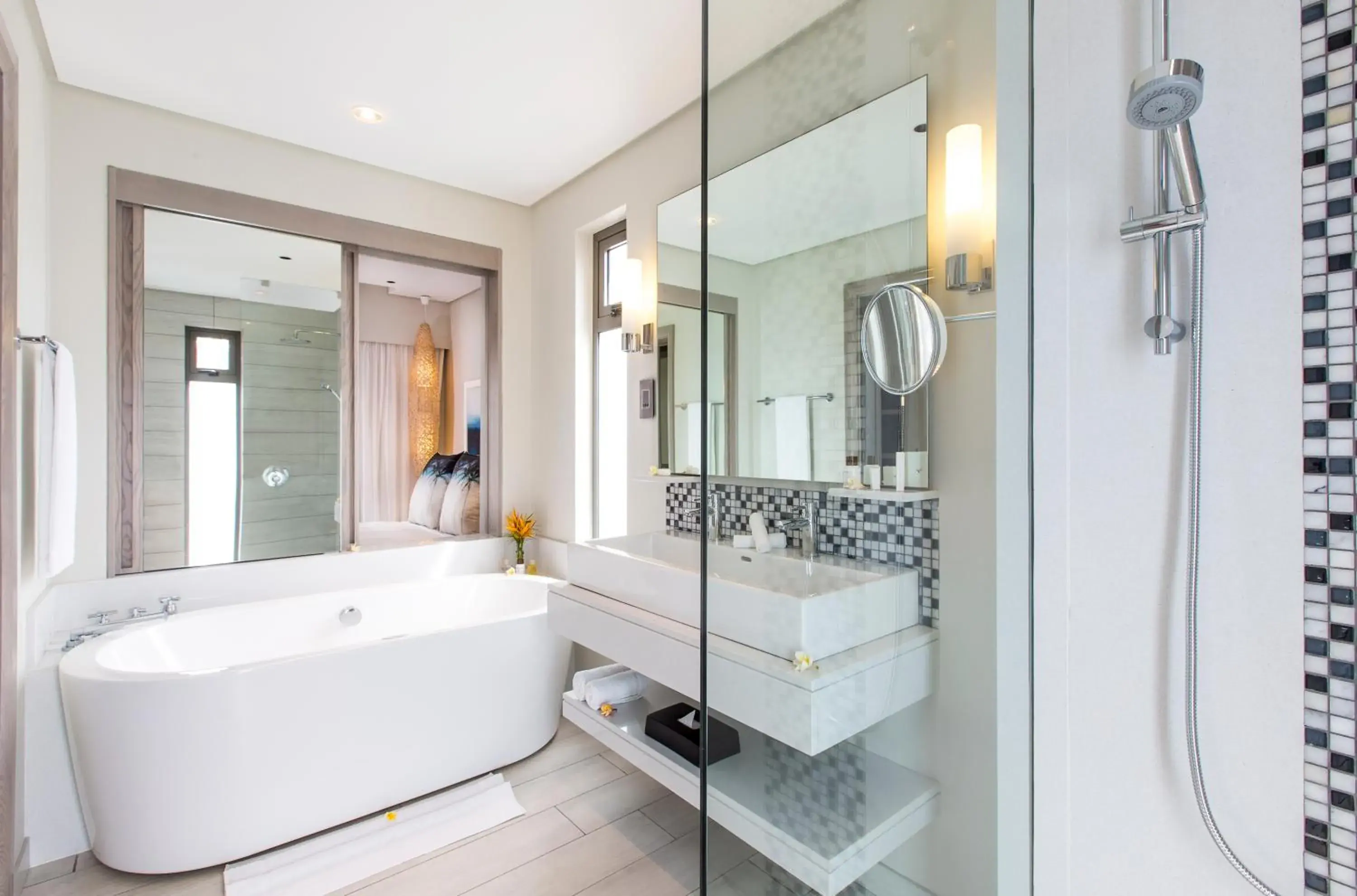 Shower, Bed in Anahita Golf & Spa Resort Shower, Bed in Anahita Golf & Spa Resort