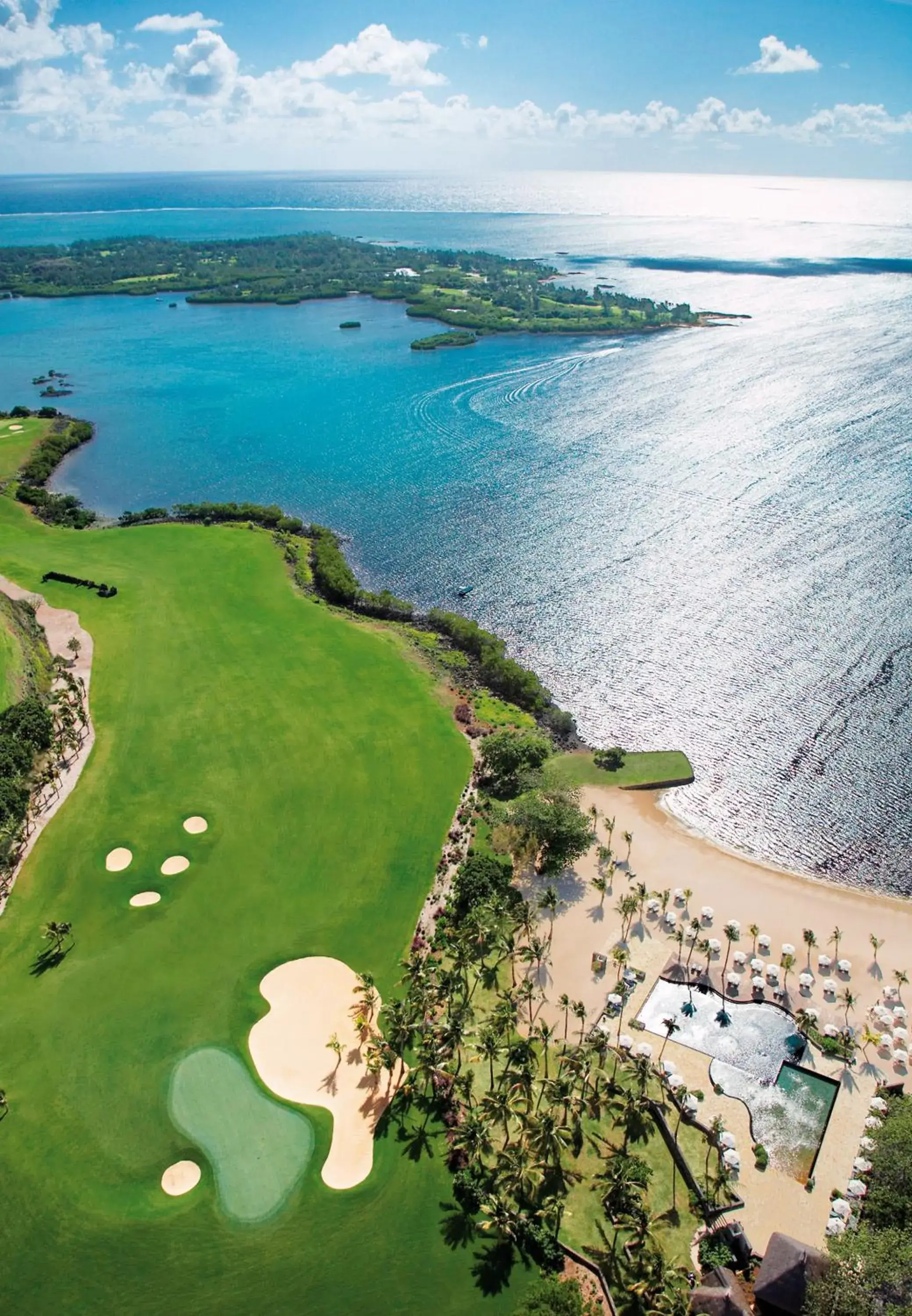 Bird's eye view in Anahita Golf & Spa Resort Bird's eye view in Anahita Golf & Spa Resort