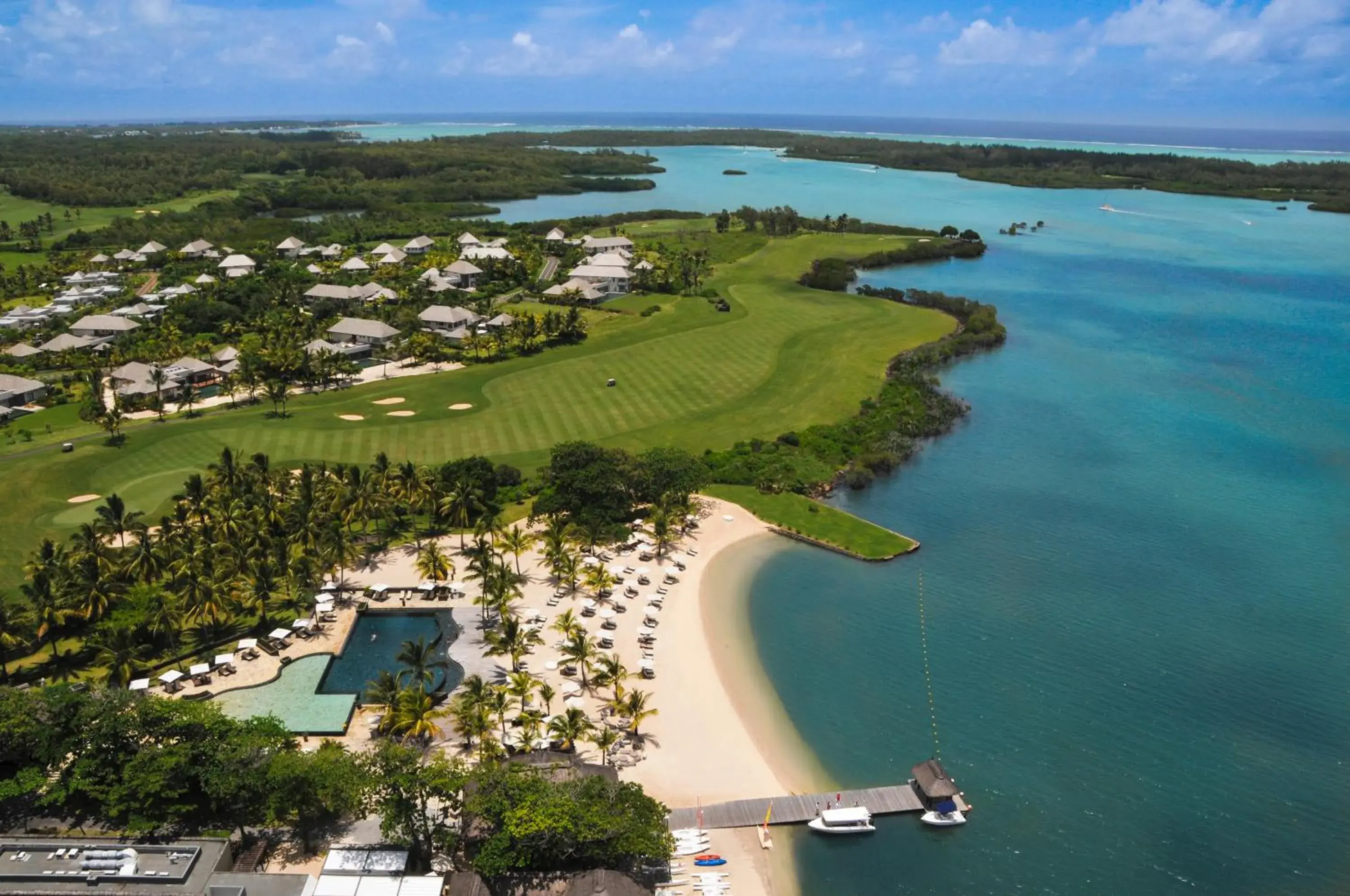 Bird's eye view in Anahita Golf & Spa Resort Bird's eye view in Anahita Golf & Spa Resort
