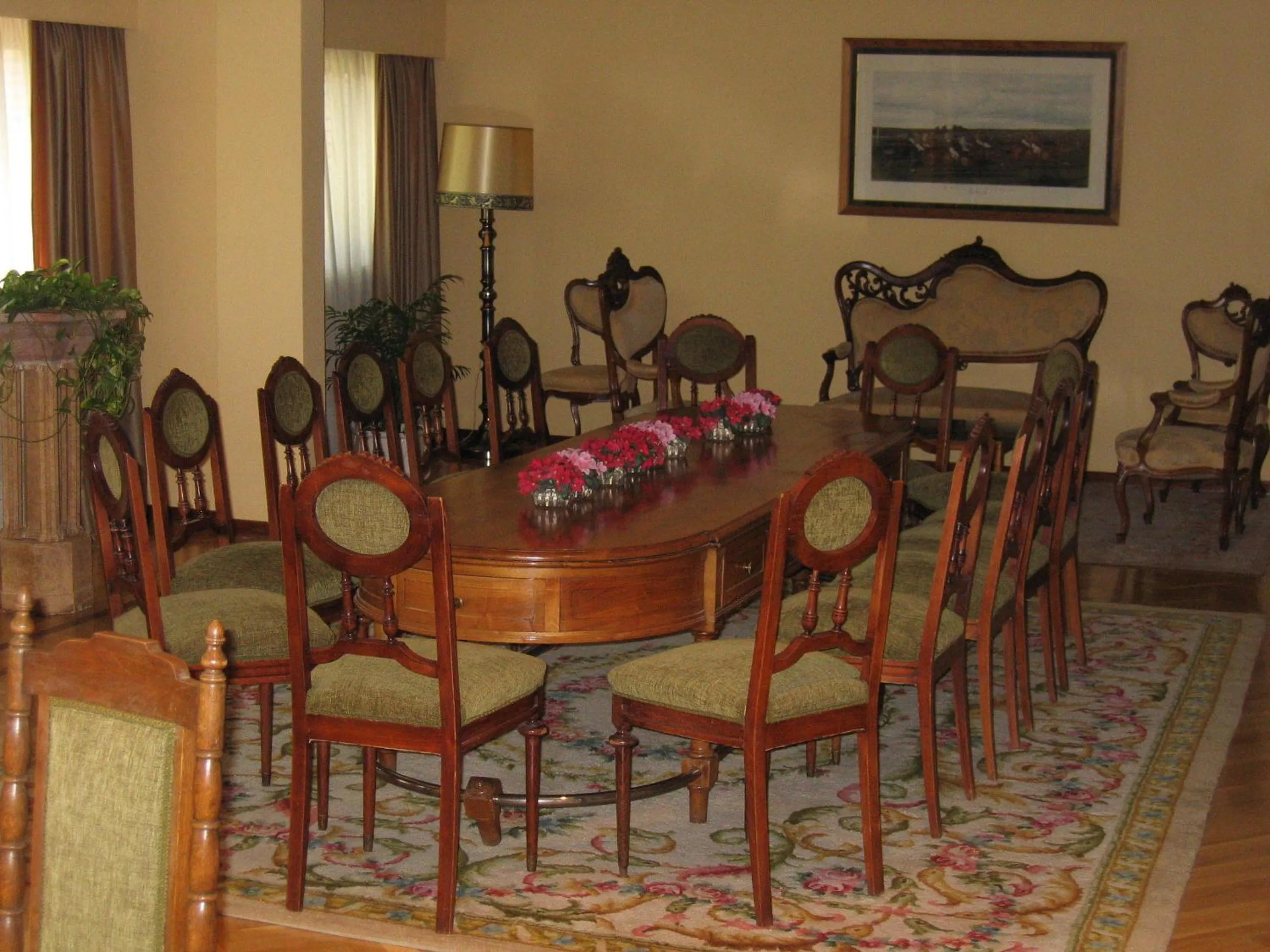 Lobby or reception in Hotel Escuela Madrid