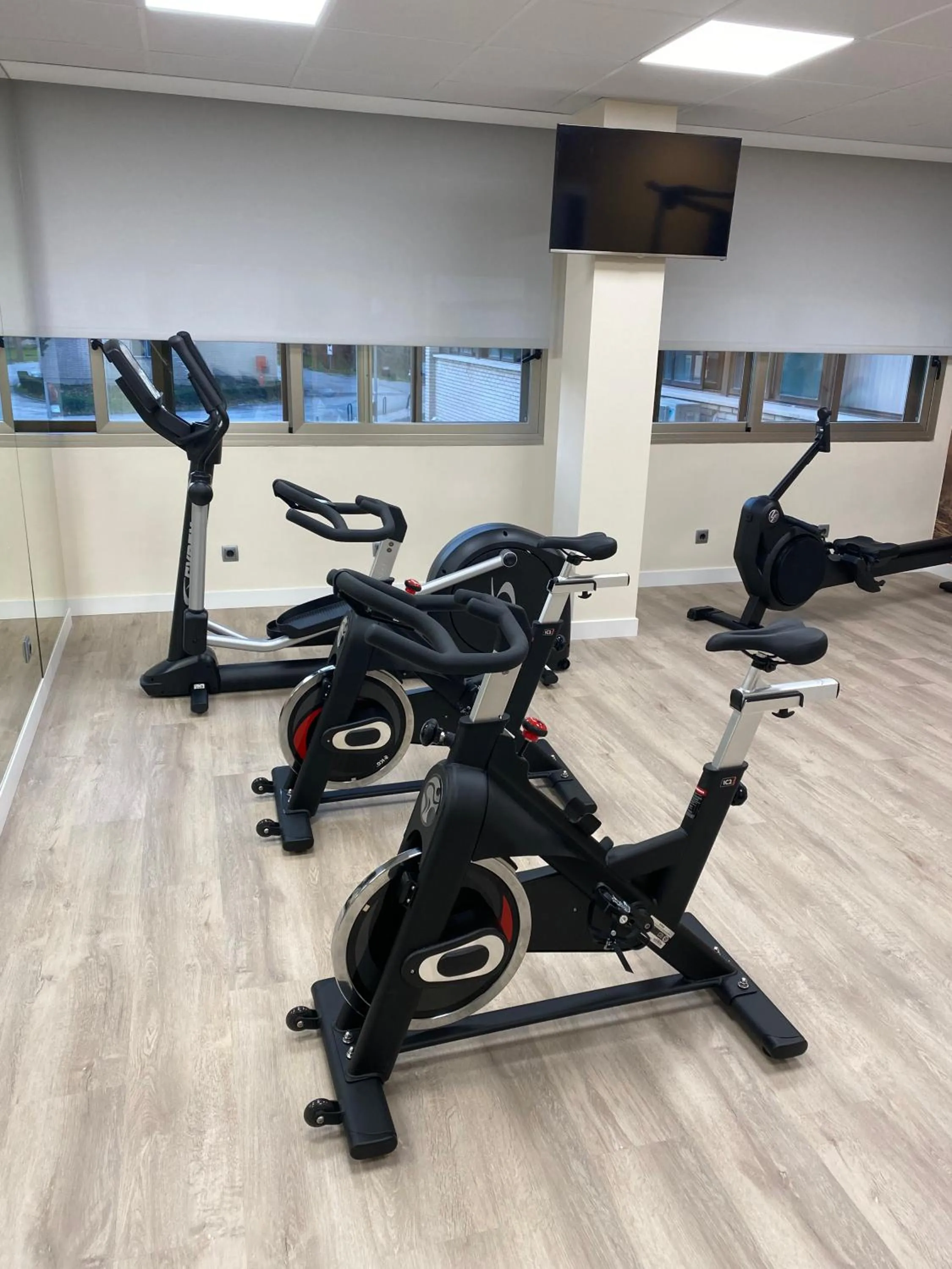 Fitness centre/facilities in Hotel Escuela Madrid