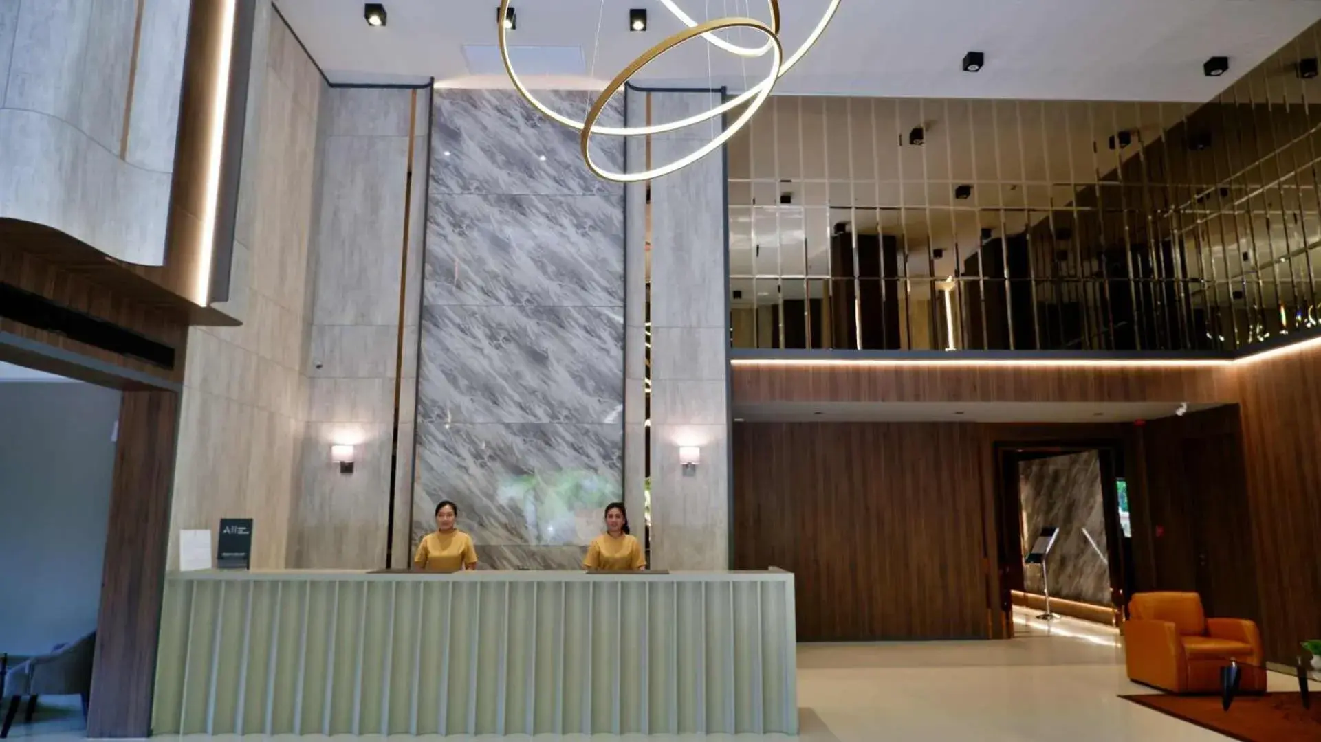 Lobby or reception in Grand Asoke Suites Boutique Residence Lobby or reception in Grand Asoke Suites Boutique Residence