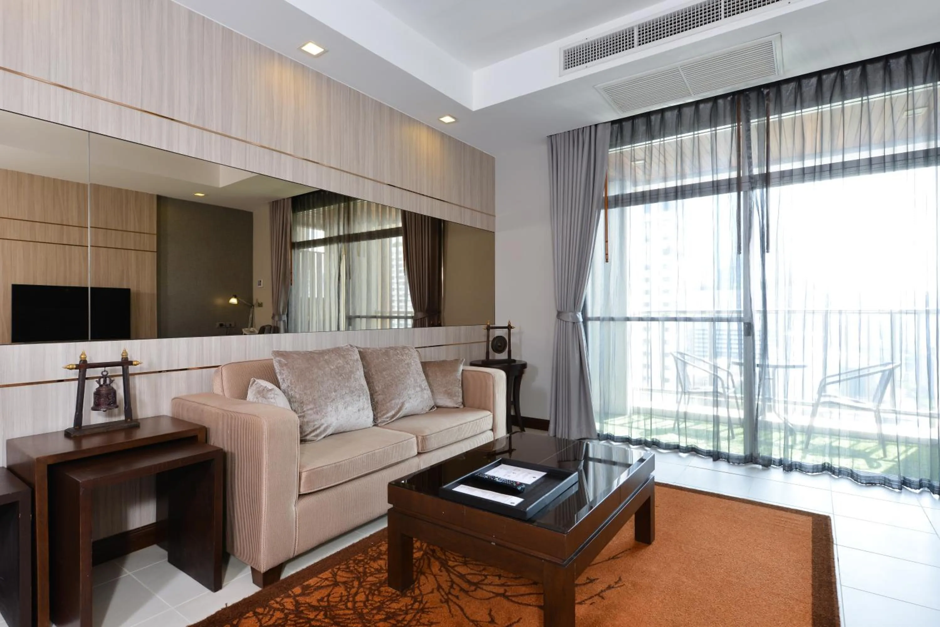 Living room in Grand Asoke Suites Boutique Residence
