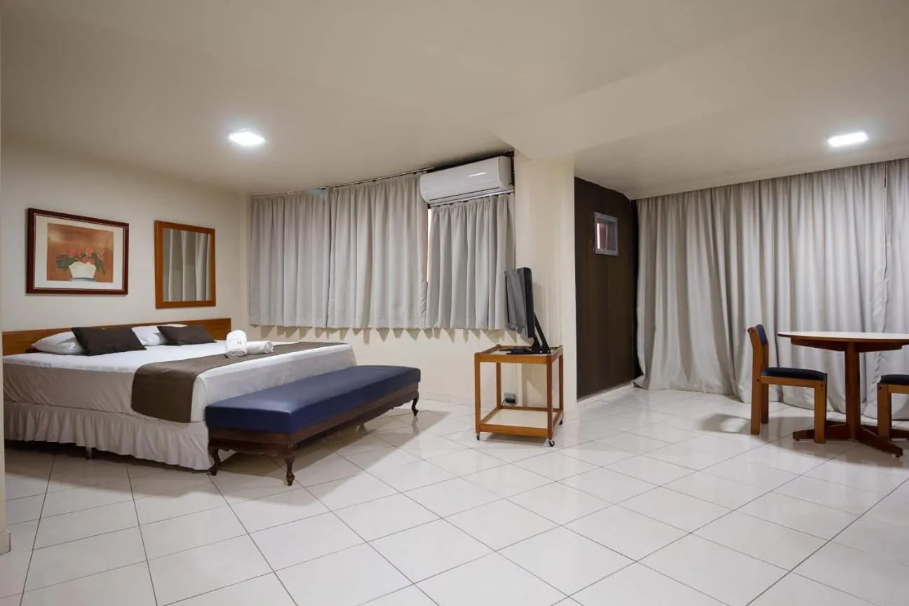 Bed in Uberaba Apart Hotel by Easy Hotéis