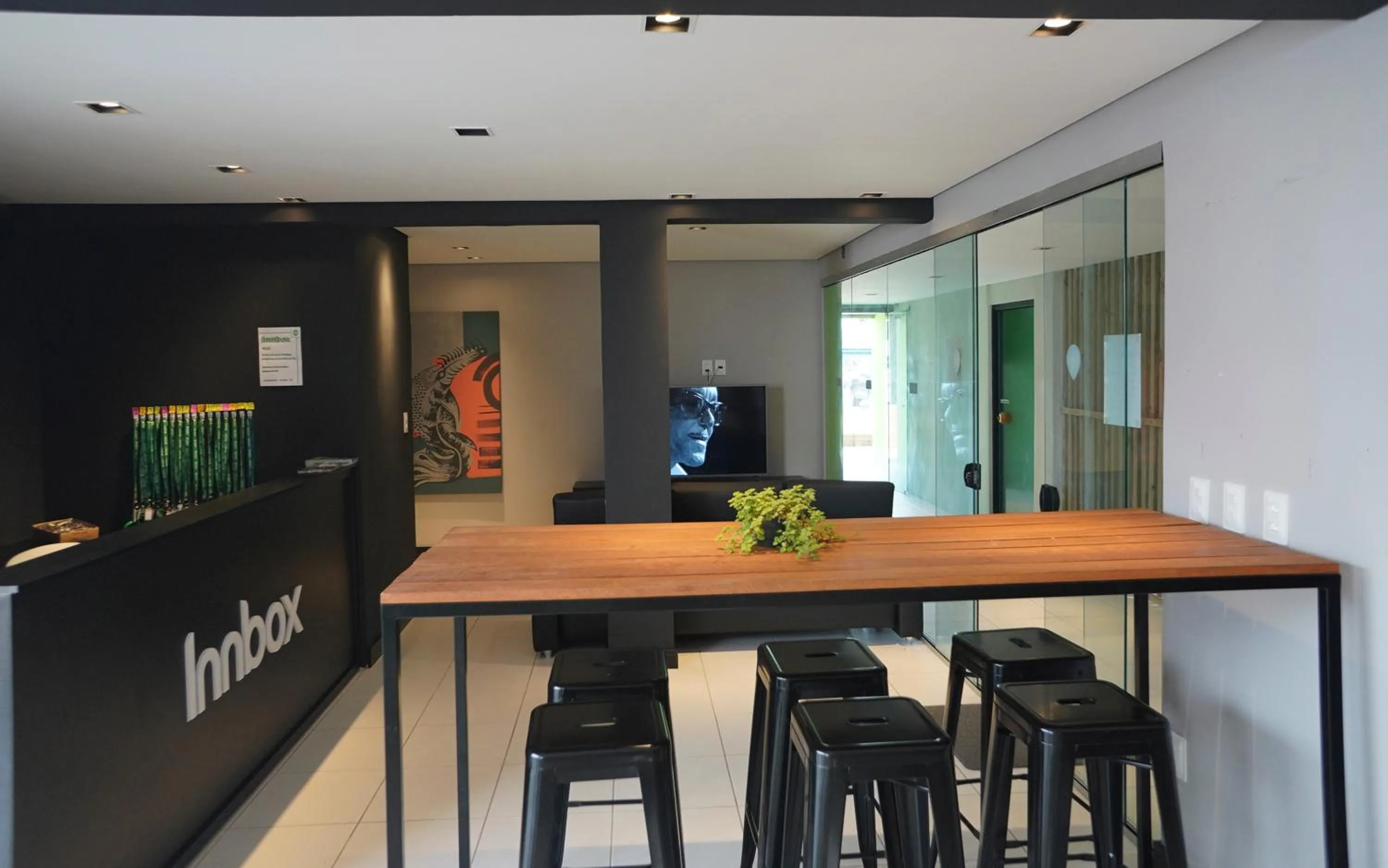 Lobby or reception in Innbox - Canasvieiras 2