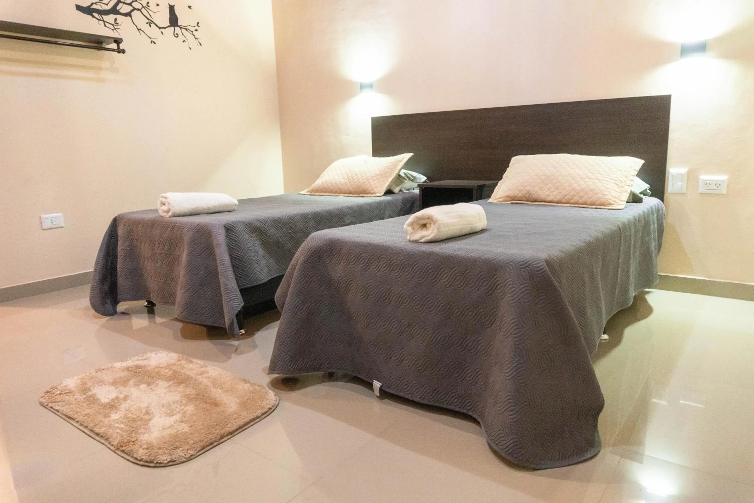 Bed in Managua Apart Hotel