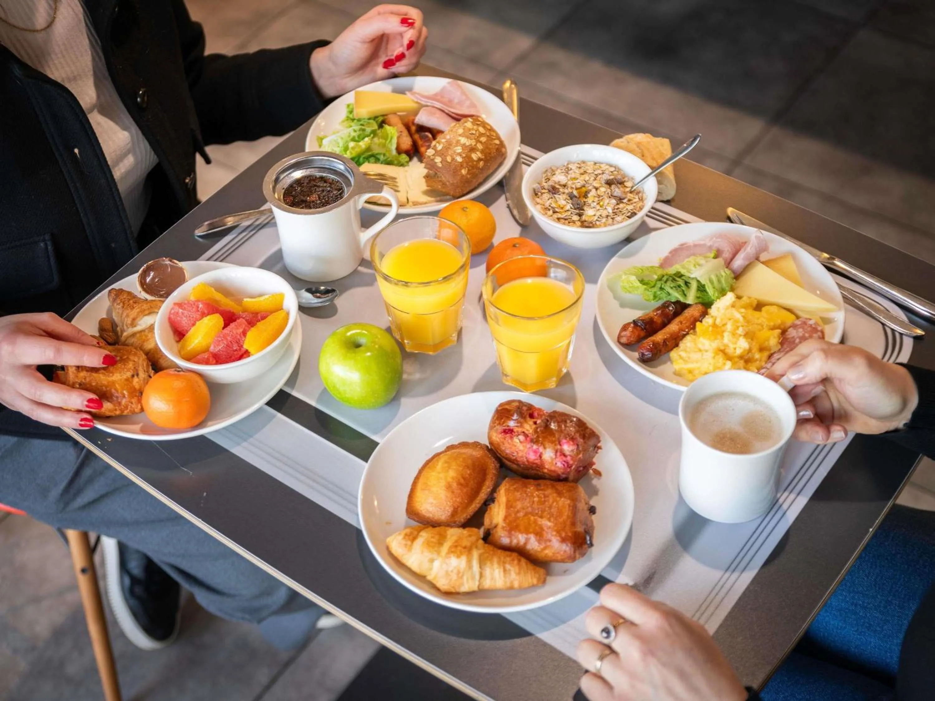 Breakfast in ibis Lyon Part Dieu Les Halles