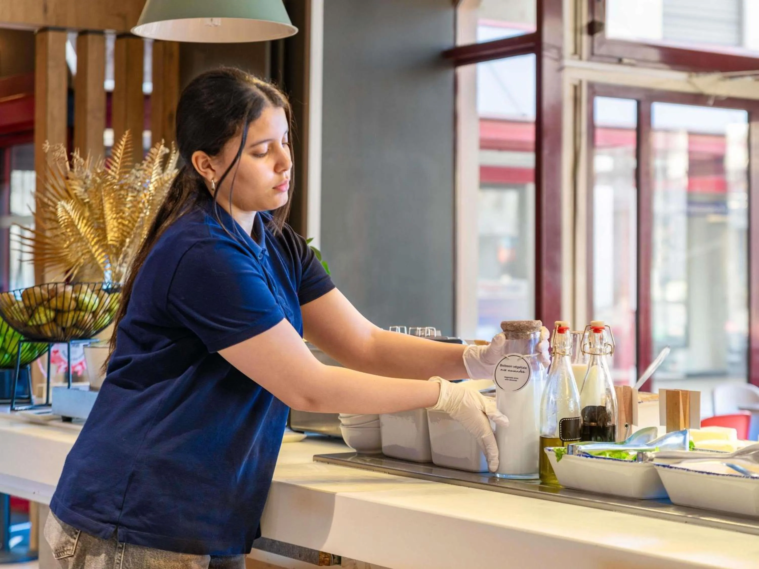 Breakfast in ibis Lyon Part Dieu Les Halles