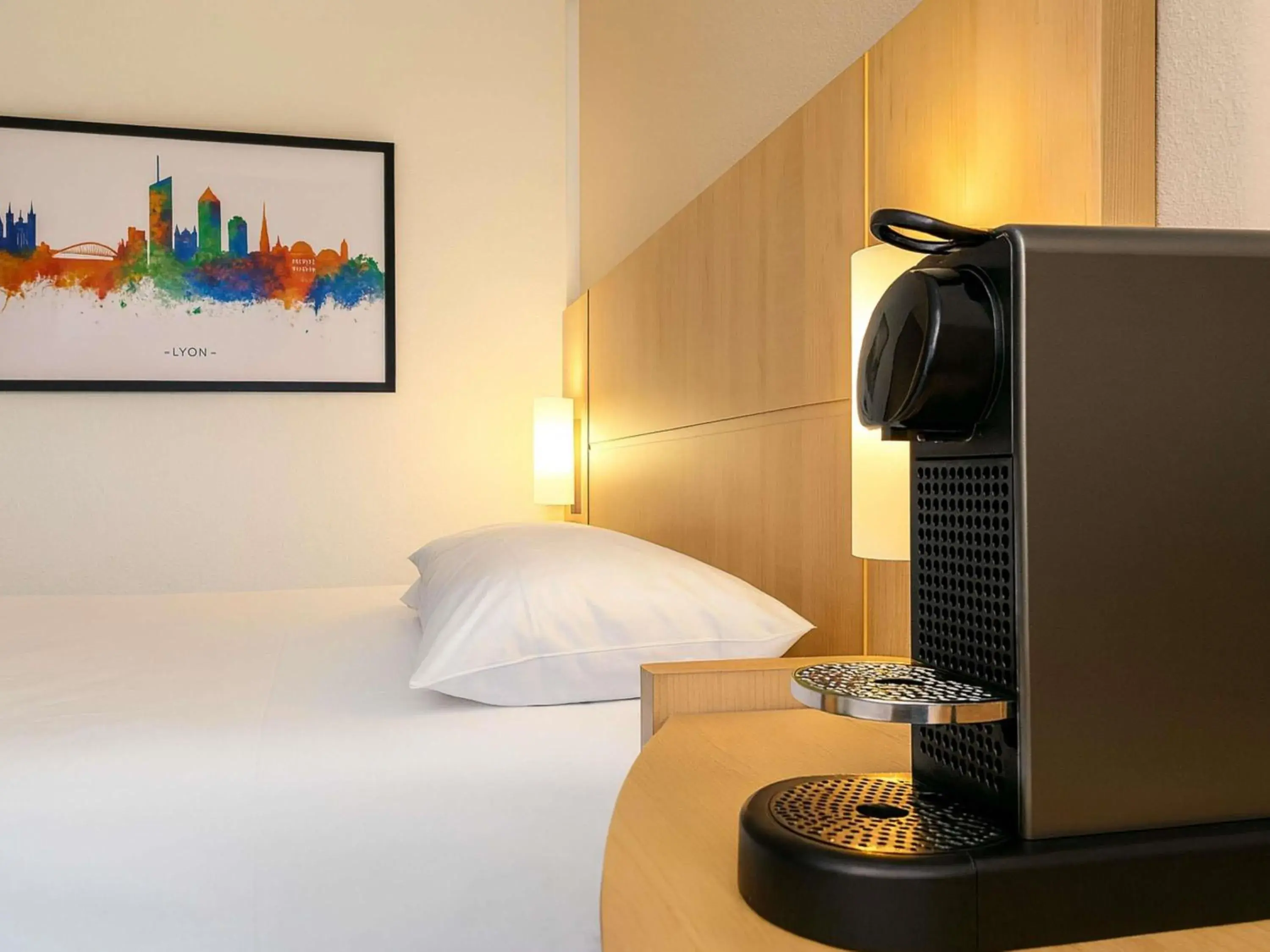 Bedroom, Bed in ibis Lyon Part Dieu Les Halles Bedroom, Bed in ibis Lyon Part Dieu Les Halles