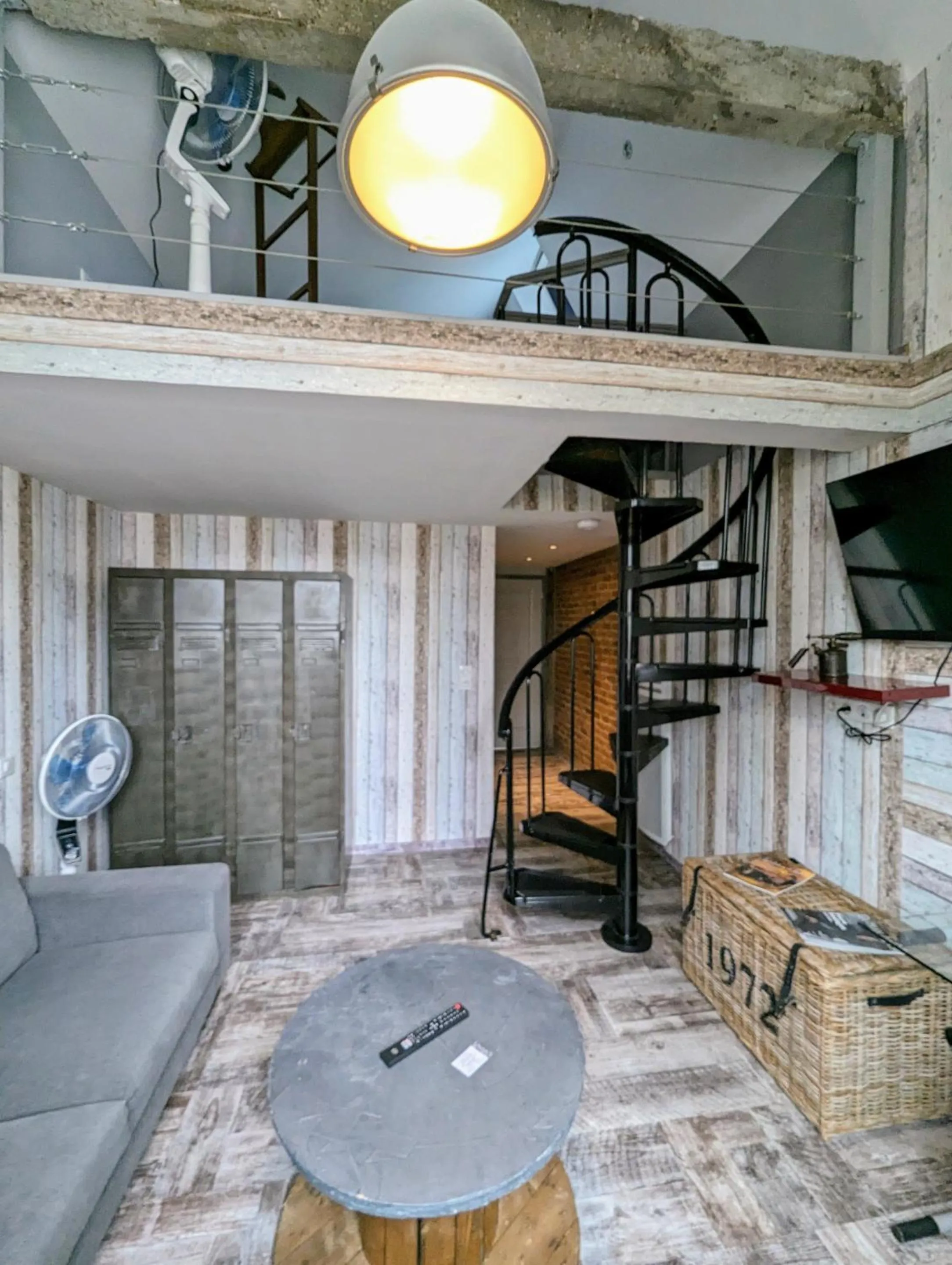 Living room in Chambres d'Hôtes La Filature