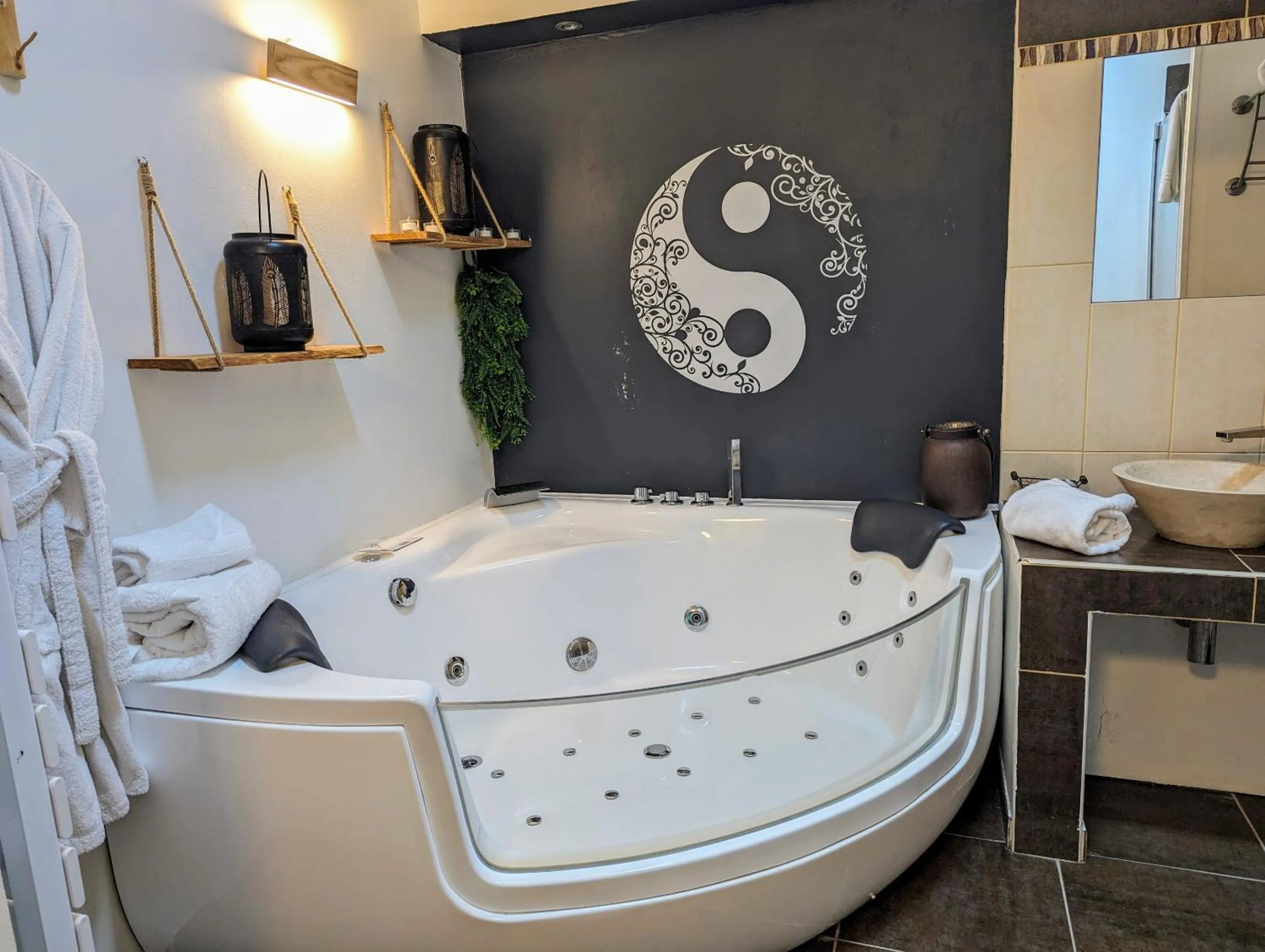 Bathroom in Chambres d'Hôtes La Filature