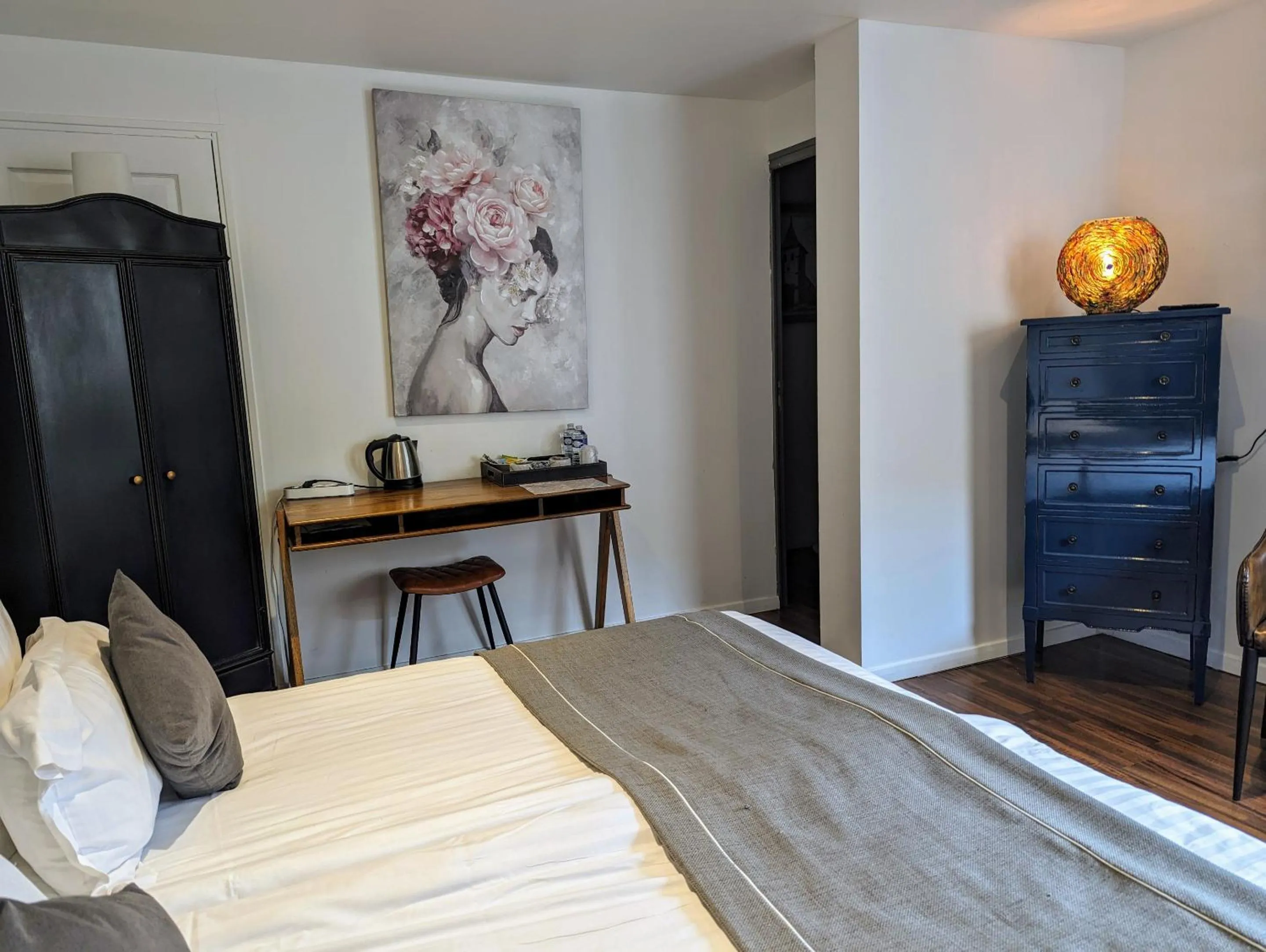 Bedroom, Bed in Chambres d'Hôtes La Filature