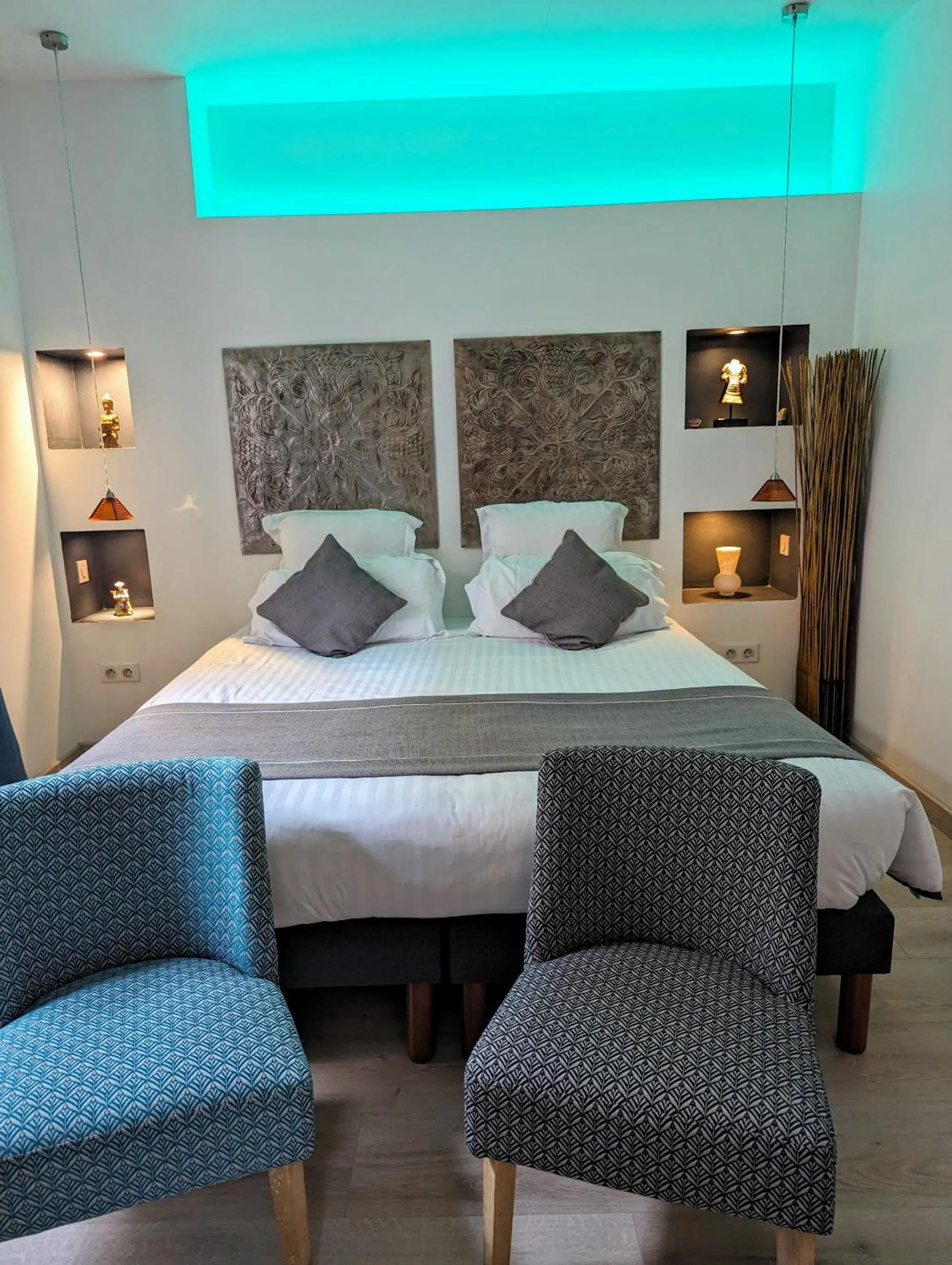 Bedroom, Bed in Chambres d'Hôtes La Filature