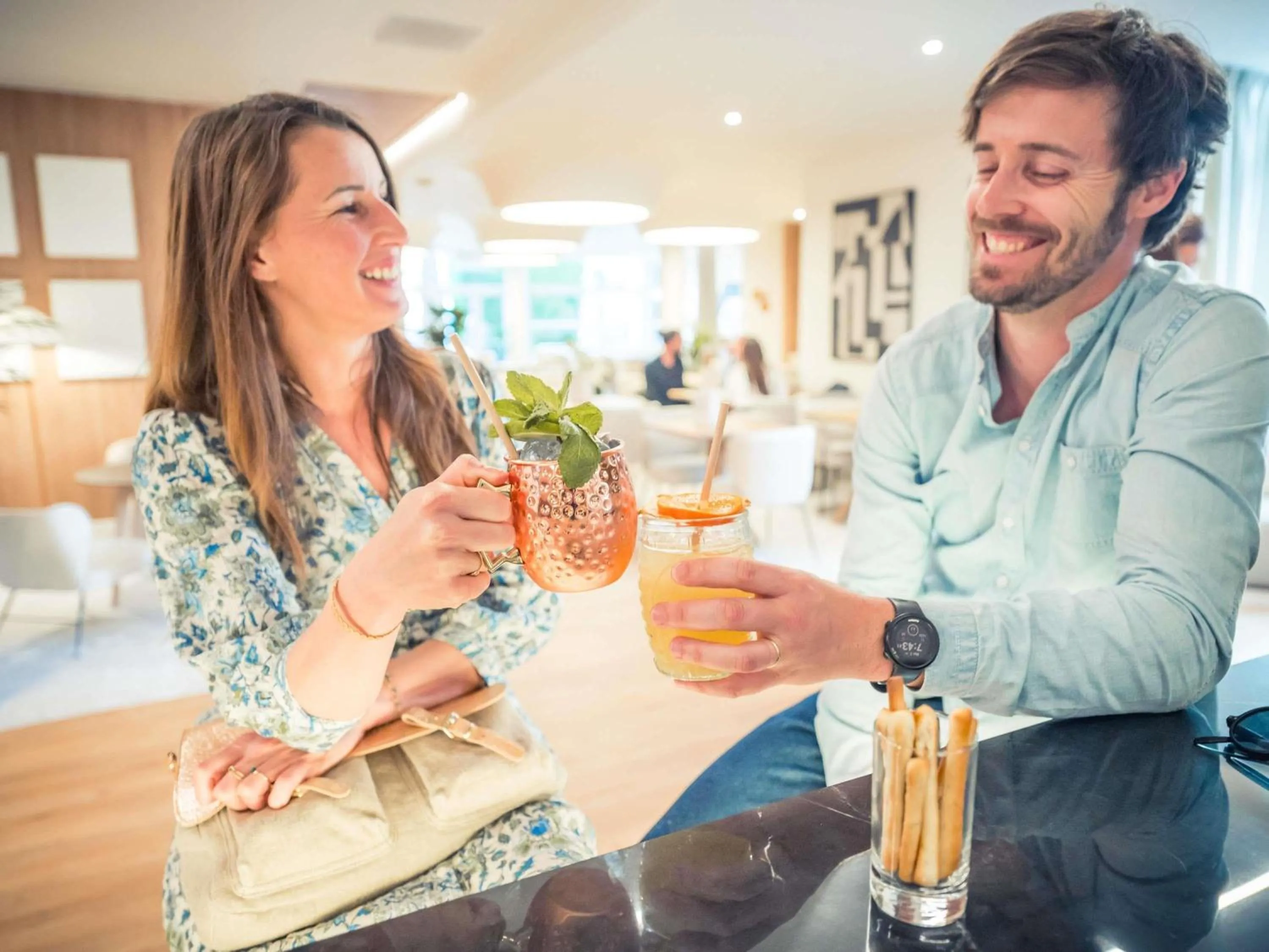 Lounge or bar in Mercure Troyes Centre