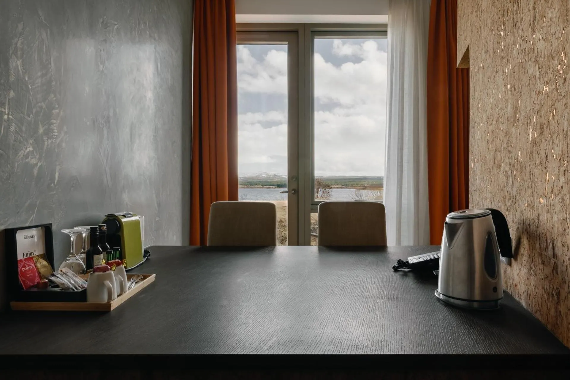 Coffee/tea facilities in Hotel Kriunes