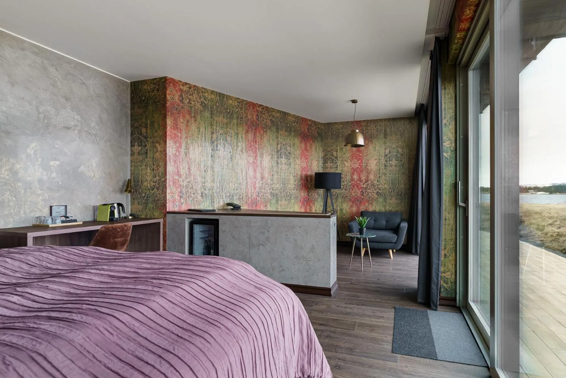 Bedroom, Bed in Hotel Kriunes