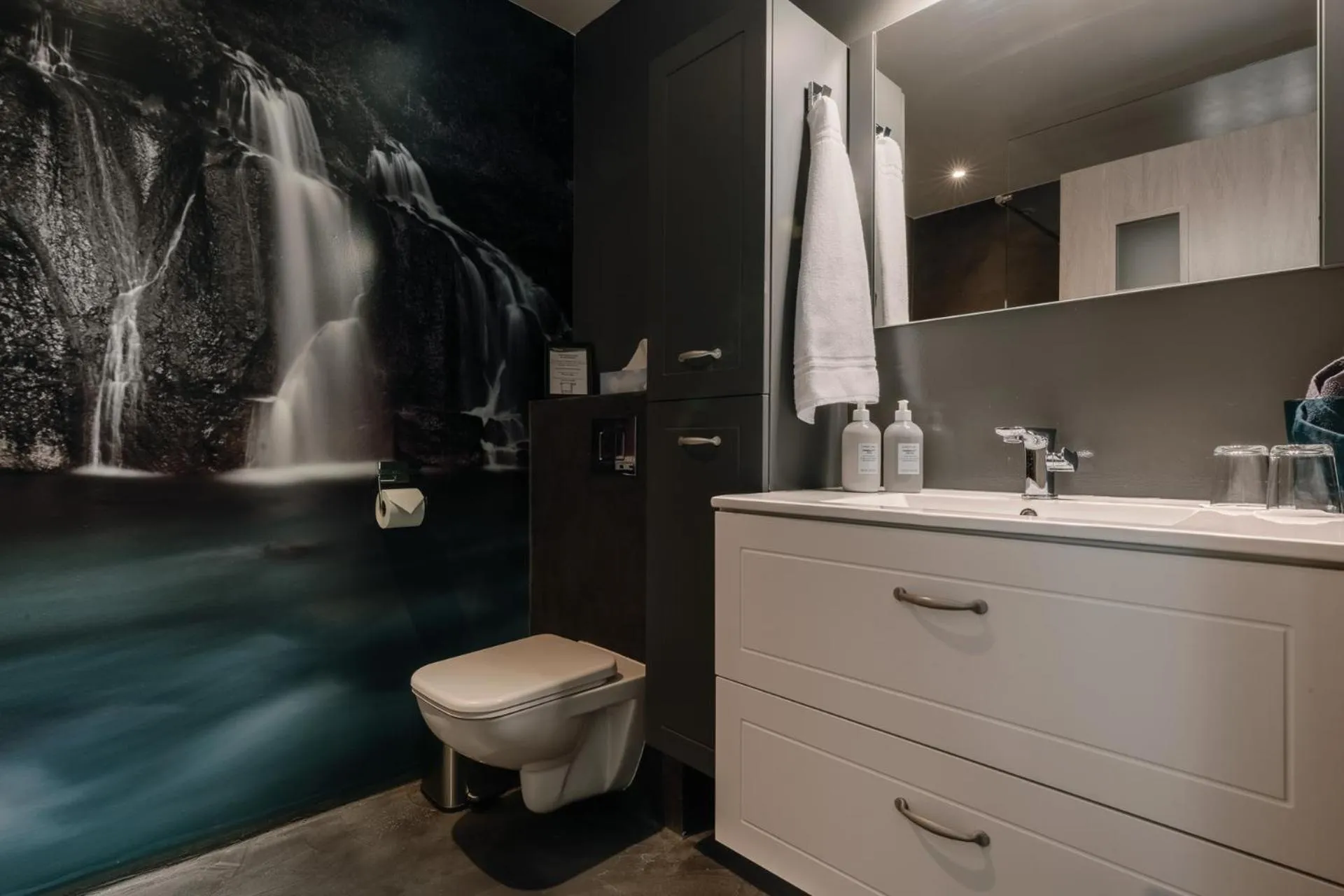 Bathroom in Hotel Kriunes