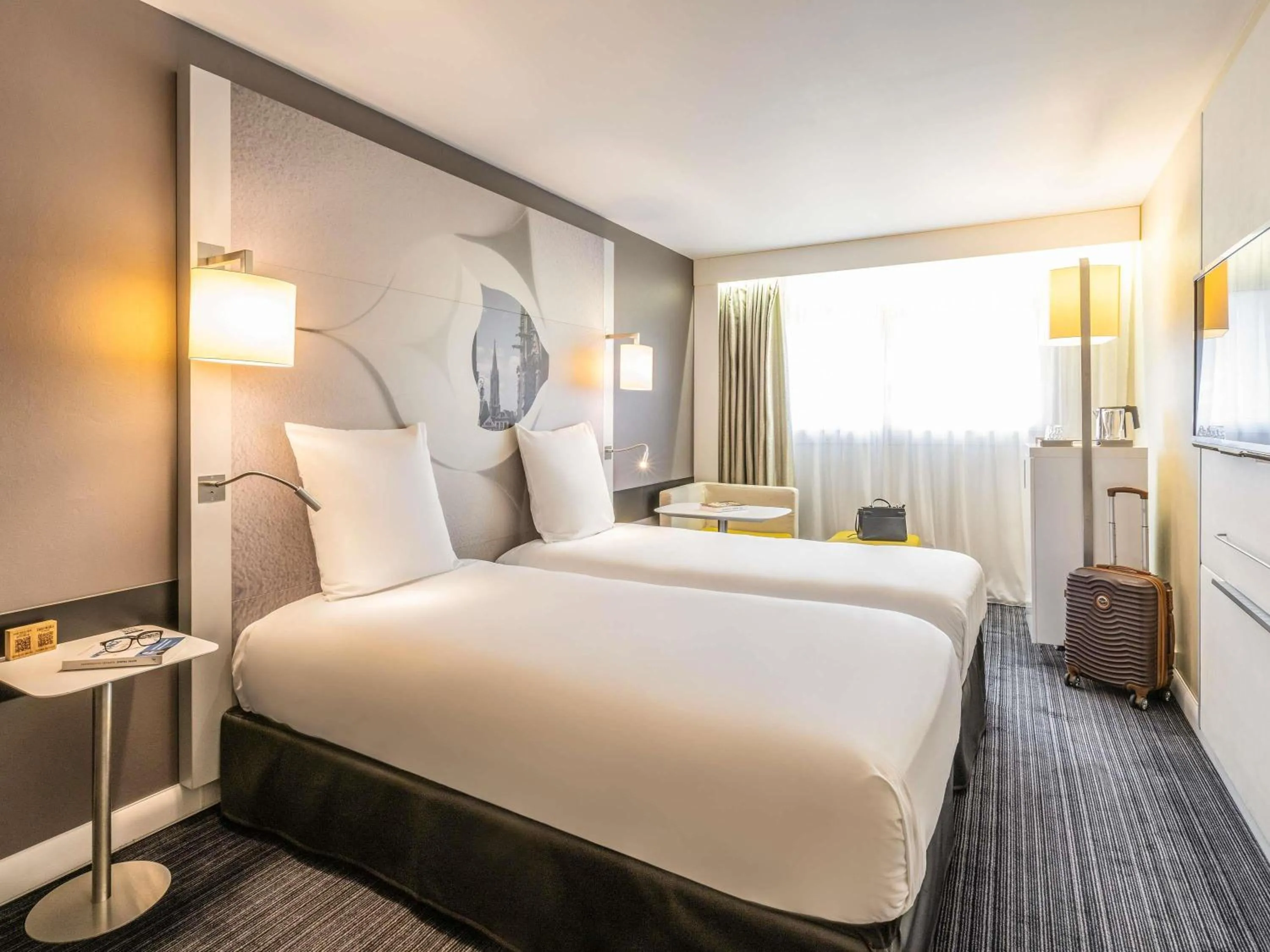 Bedroom, Bed in Mercure Metz Centre