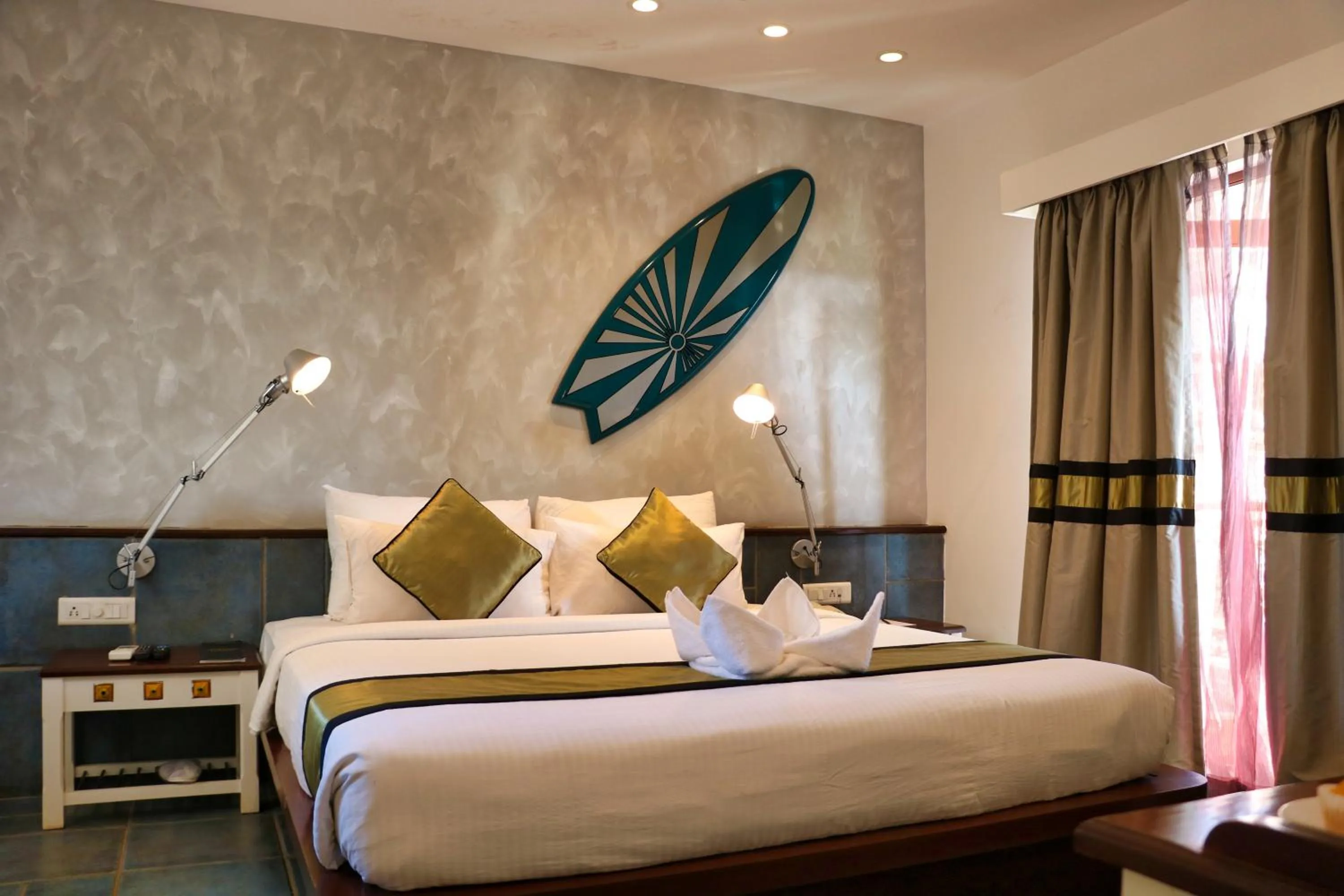 Bed in The Fern Residency, Miramar