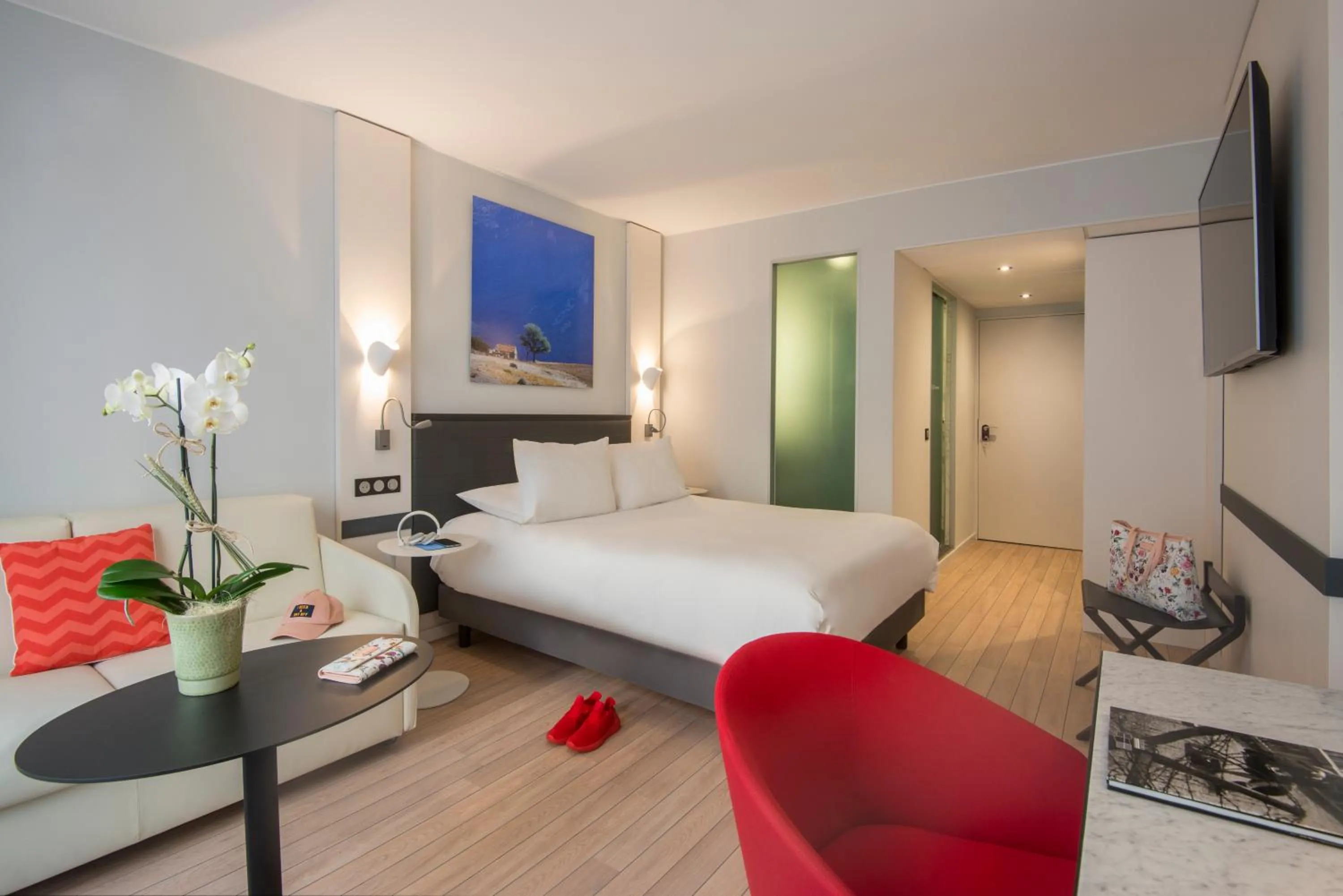 Bed in Mercure Ajaccio