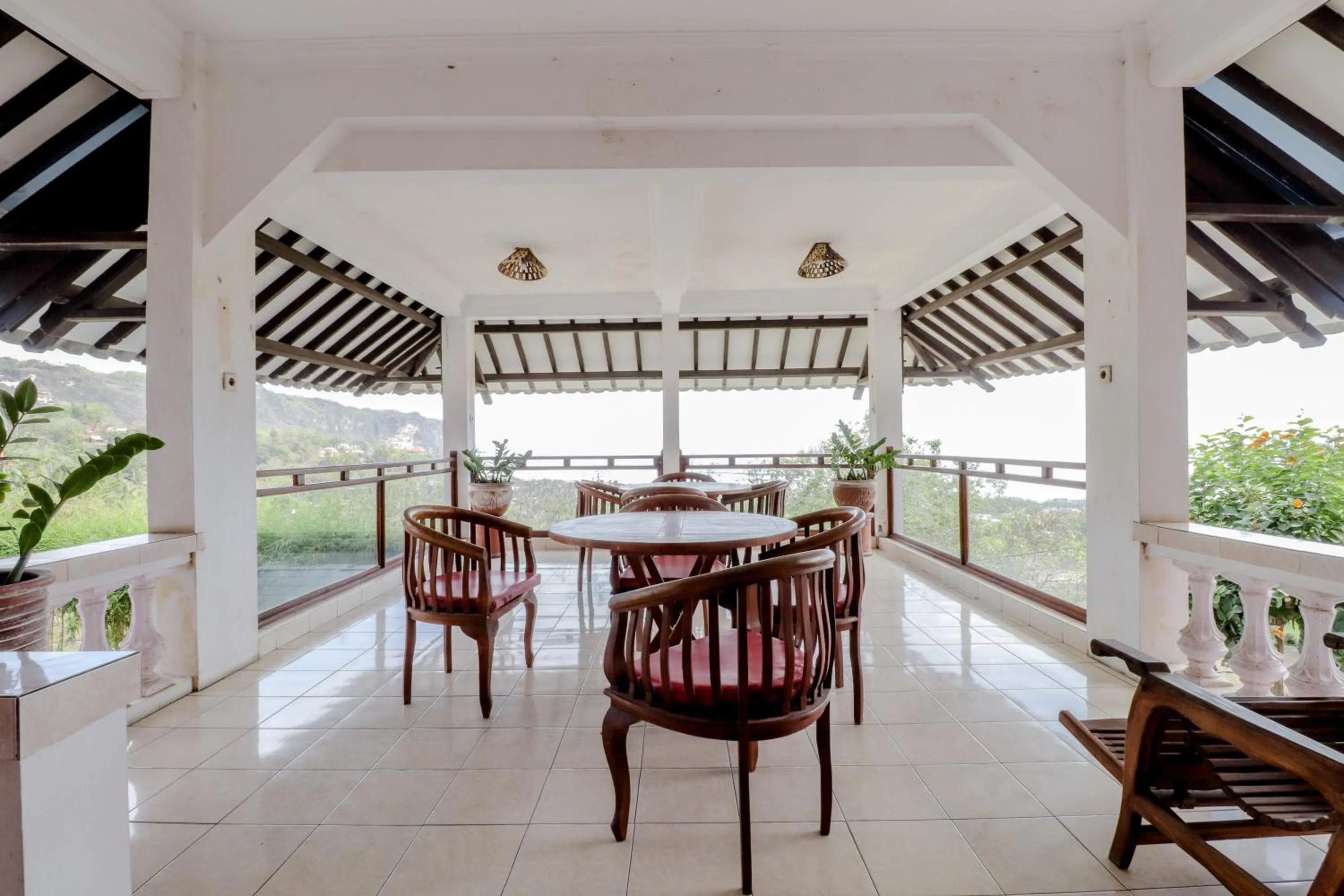 Balcony/Terrace in Adinda Beach Hotel and Villa