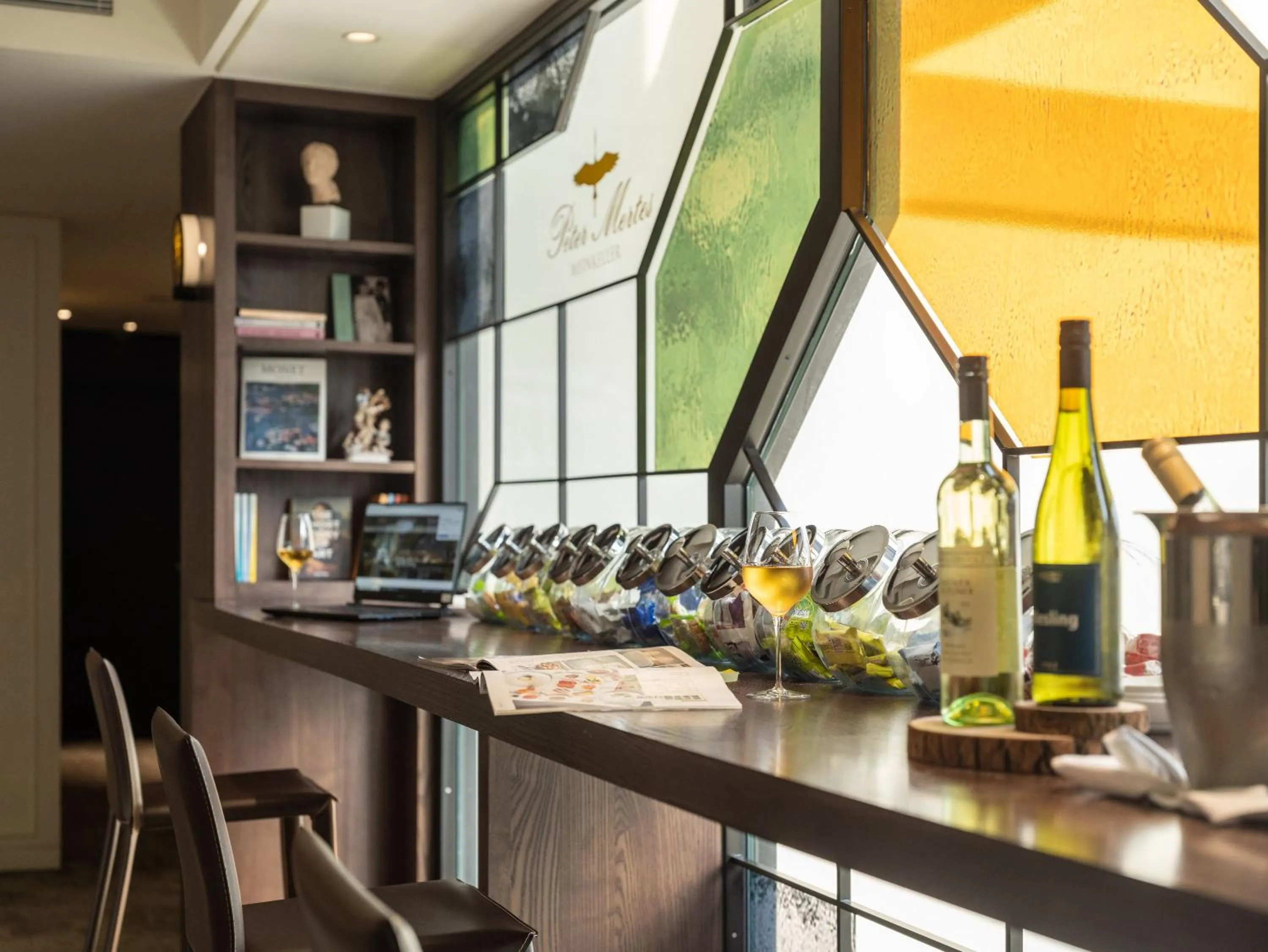 Seating area in Hotel Mvsa+Michelin 2 Starred Molino de Urdàniz