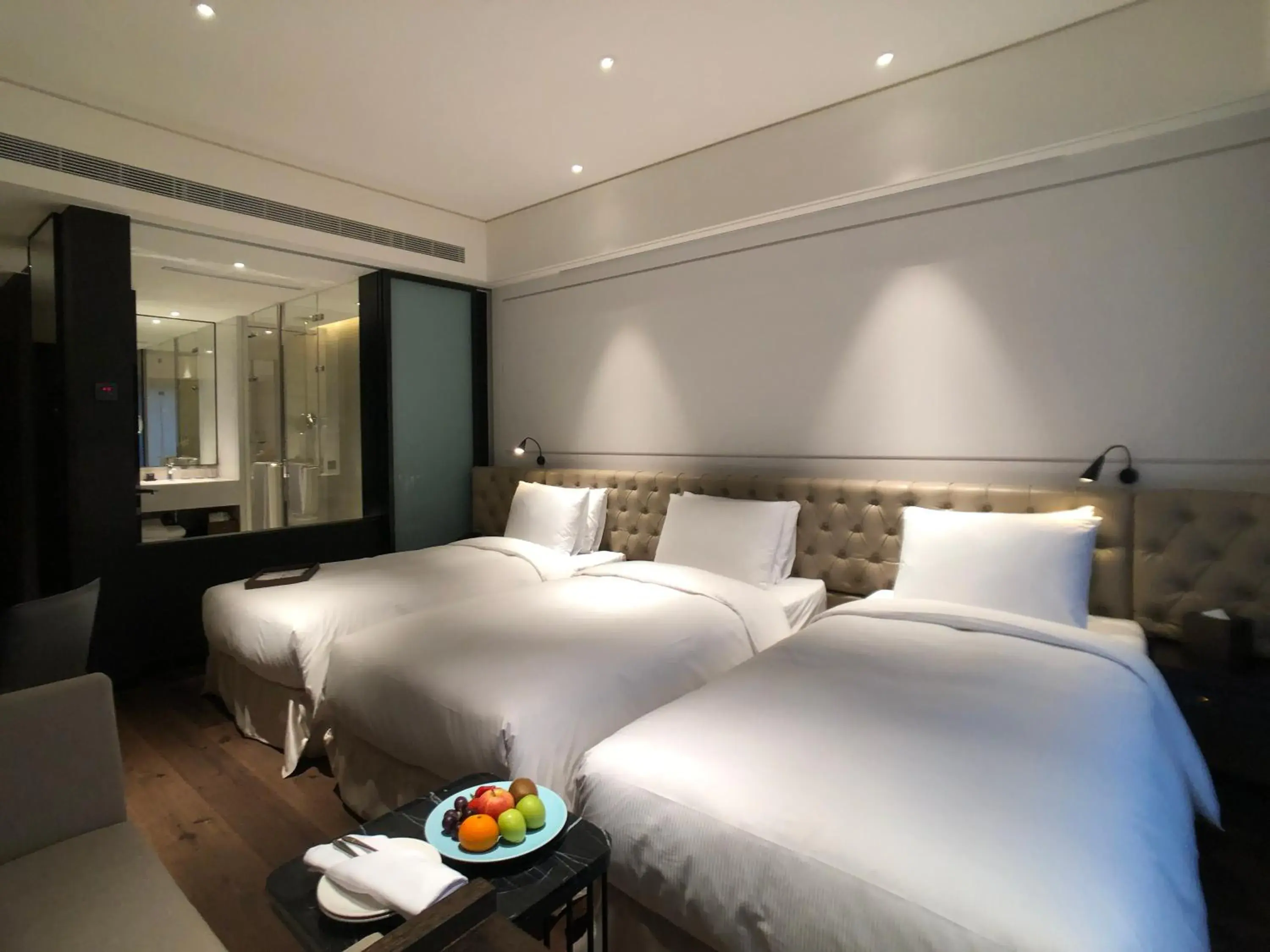 Photo of the whole room, Bed in Hotel Mvsa+Michelin 2 Starred Molino de Urdàniz Photo of the whole room, Bed in Hotel Mvsa+Michelin 2 Starred Molino de Urdàniz