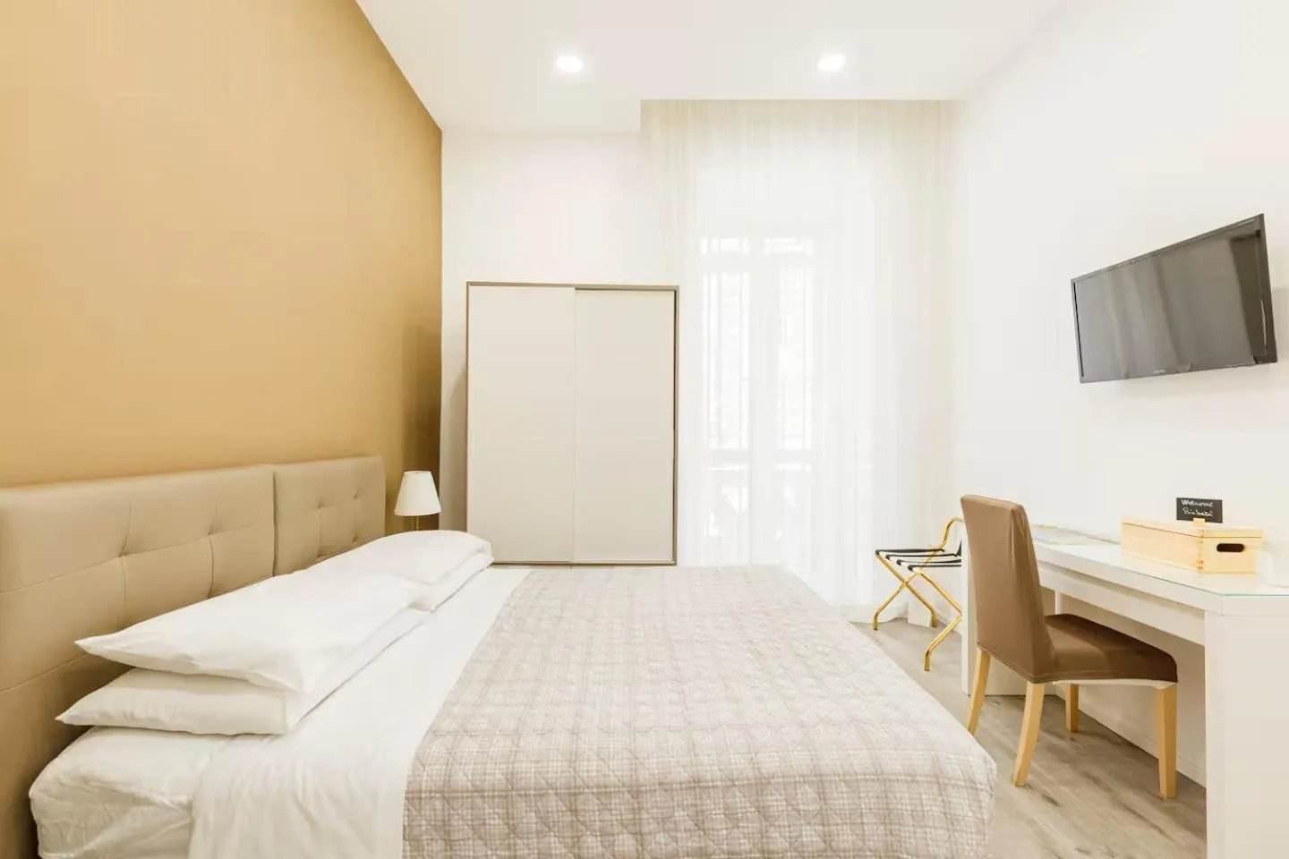 Bedroom, Bed in b&b don Mimì