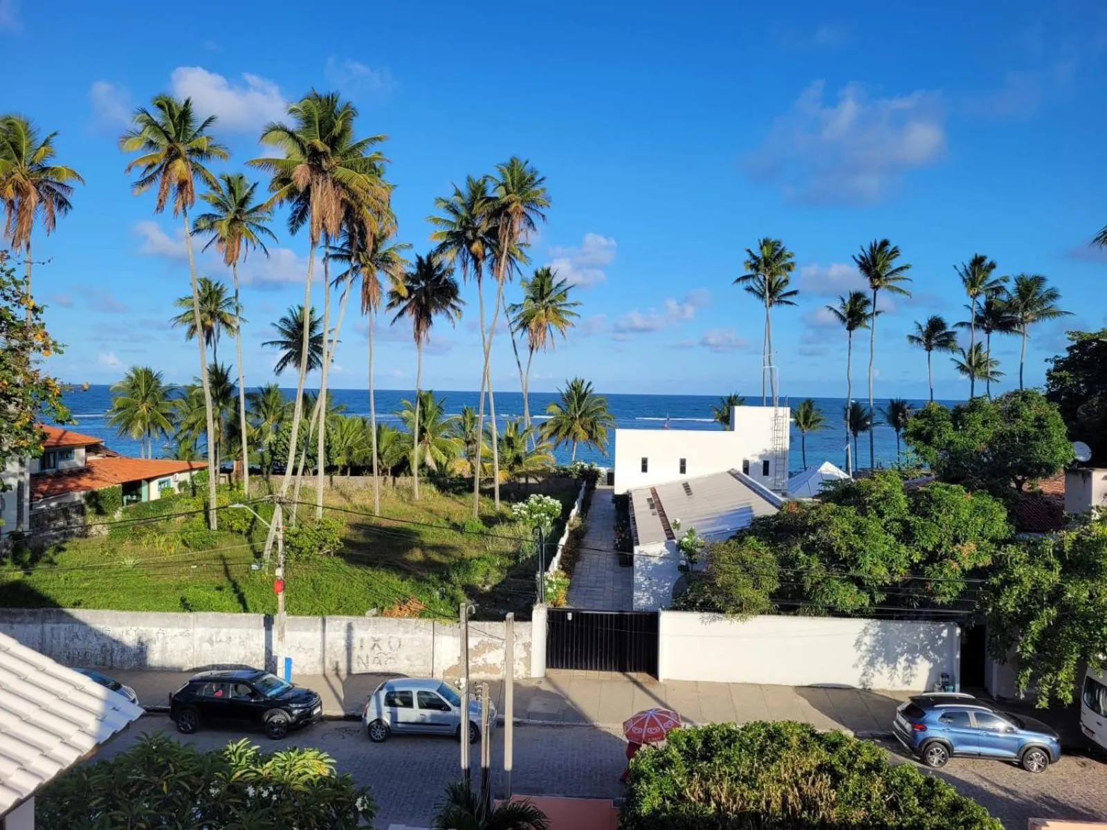 Sea view in Pousada Recanto do Sol e Mar