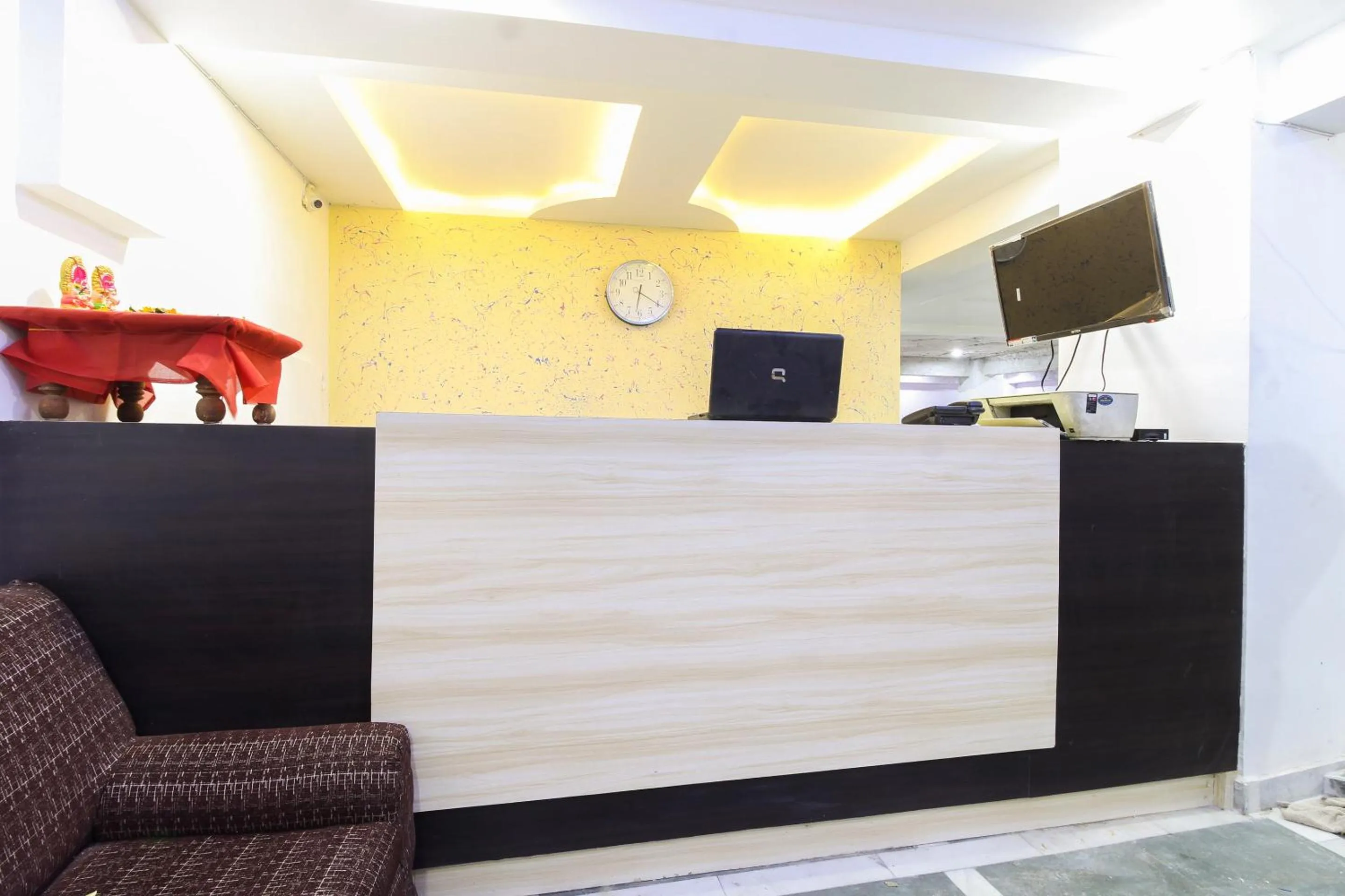 Lobby or reception in Taj 3 Star Hotel Agra Near Taj Mahal