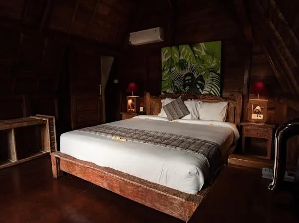 Bed in The Jungle Villa Family