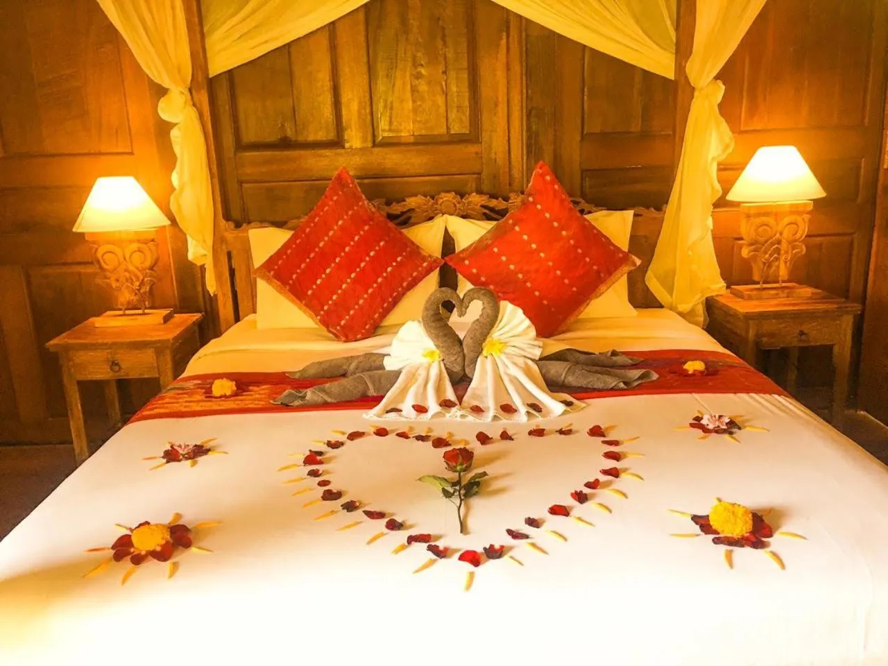 Bed in The Jungle Villa Family