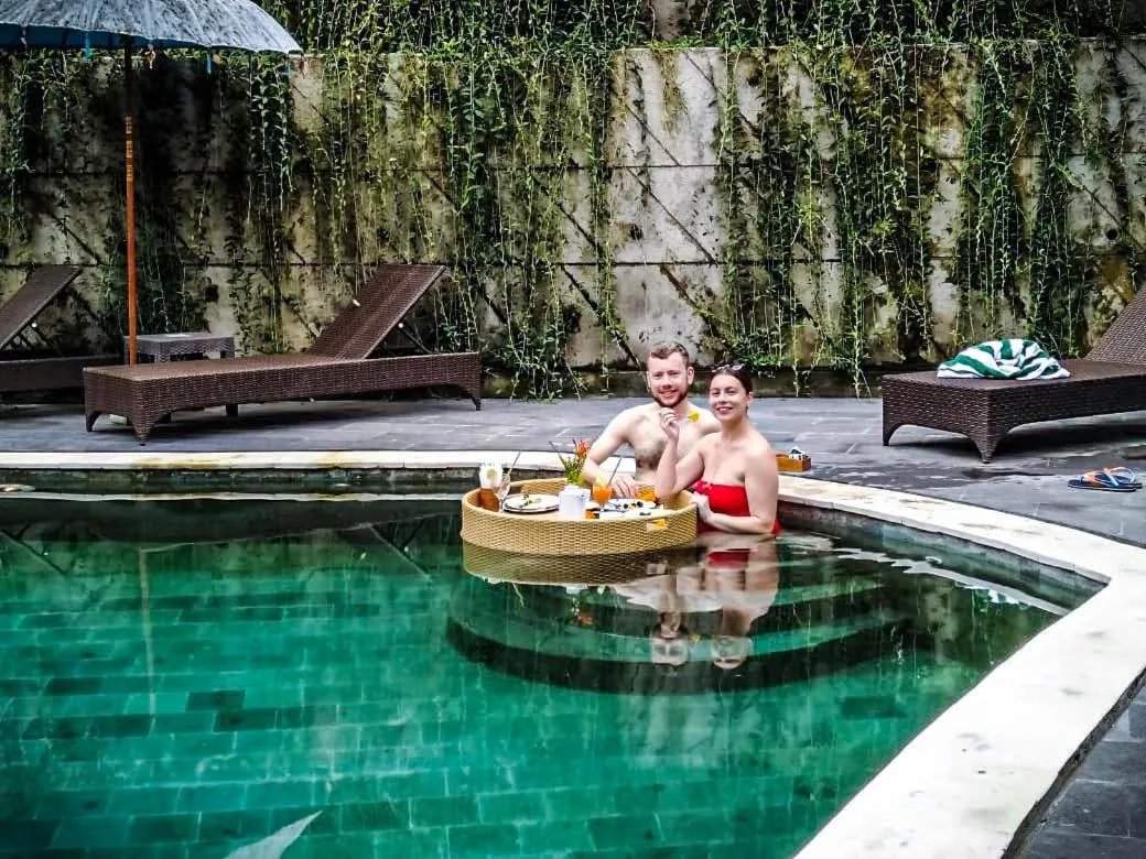 Swimming pool in The Jungle Villa Family