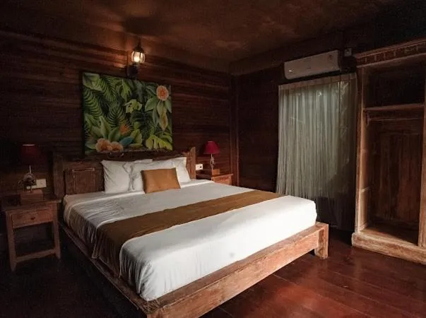 Bed in The Jungle Villa Family