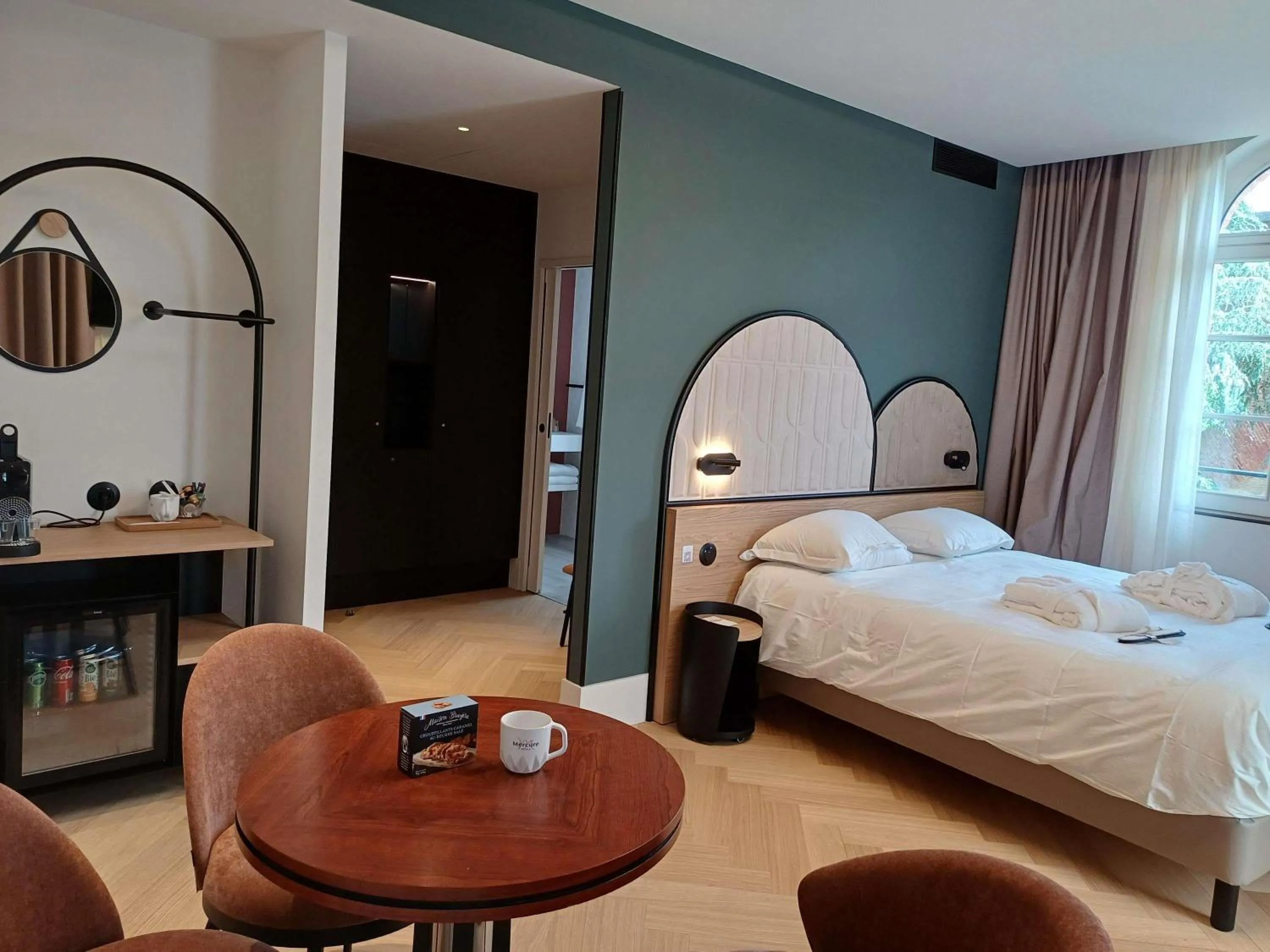 Bedroom, Bed in Mercure Albi Rives du Tarn