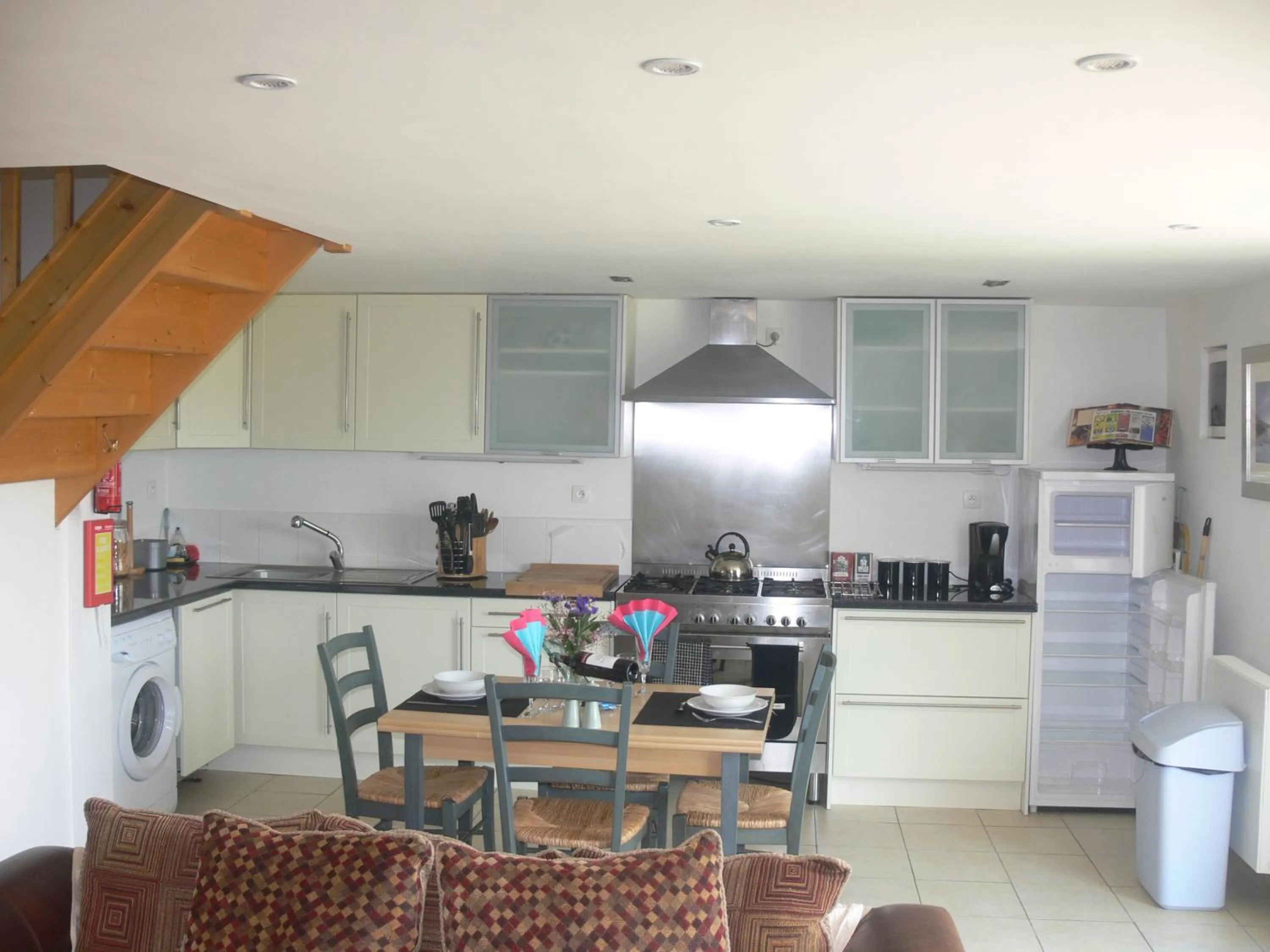 Kitchen or kitchenette in Le Jardin B&B