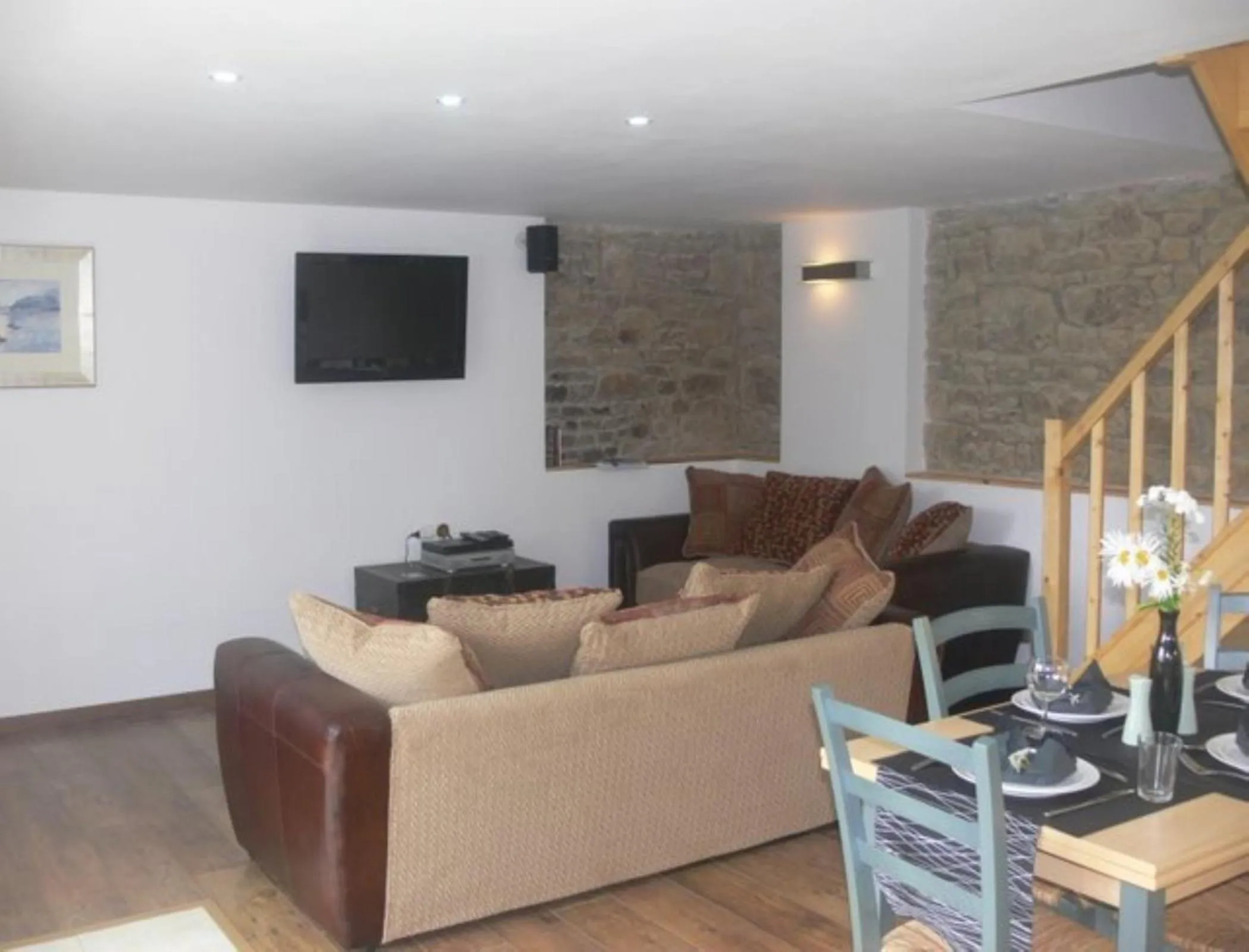 Living room in Le Jardin B&B