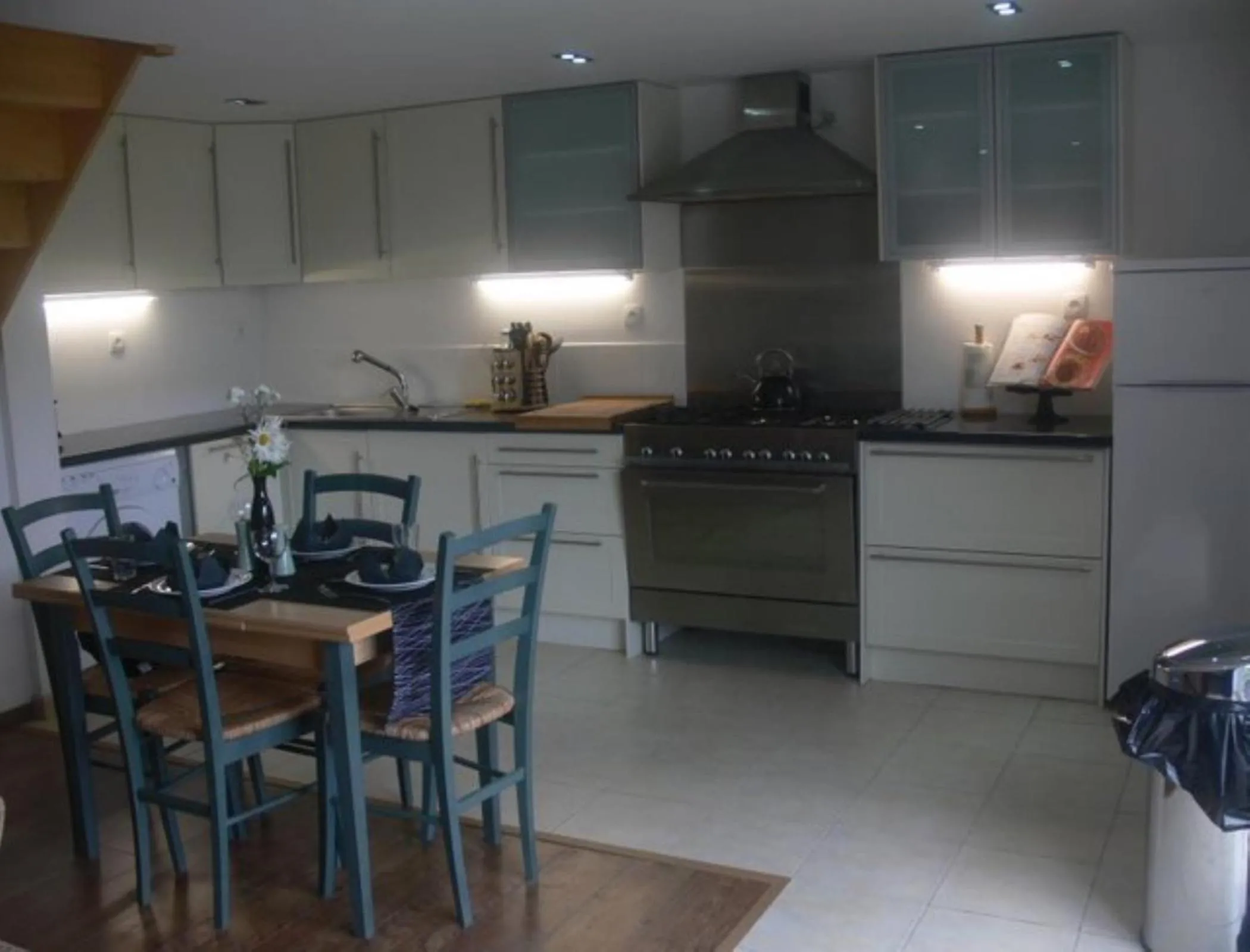 Kitchen or kitchenette in Le Jardin B&B