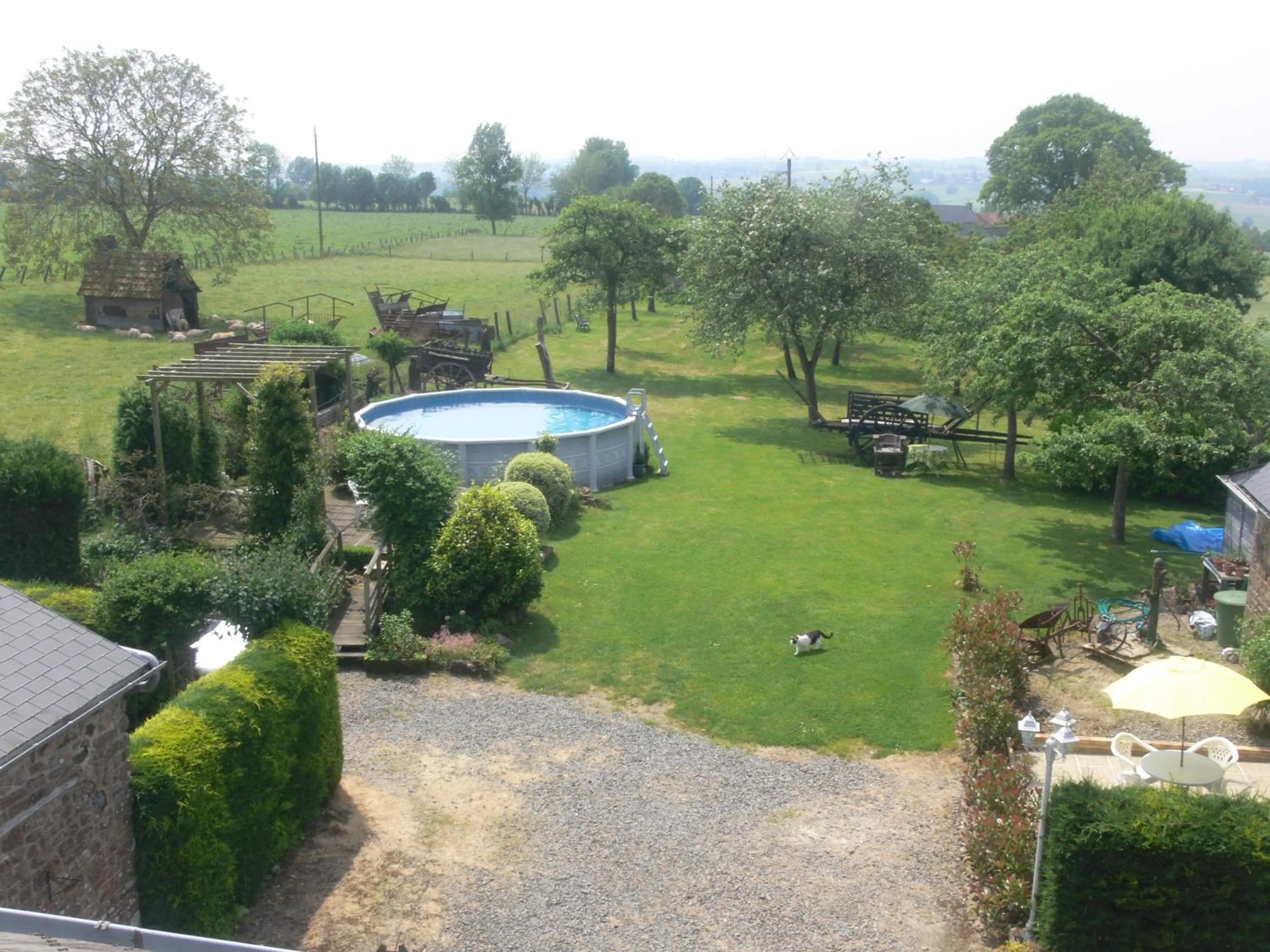 Bird's eye view in Le Jardin B&B