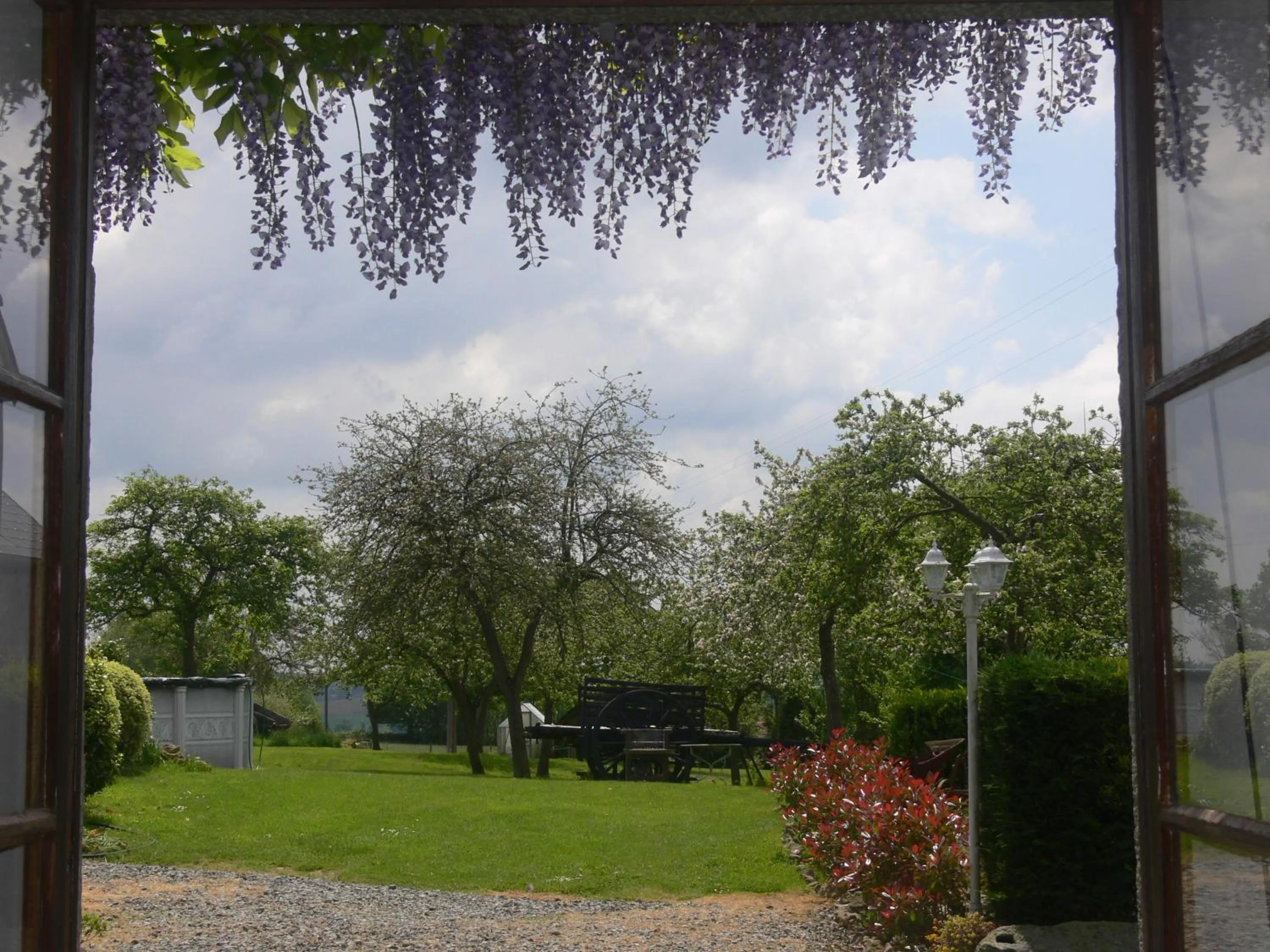 Facade/entrance in Le Jardin B&B