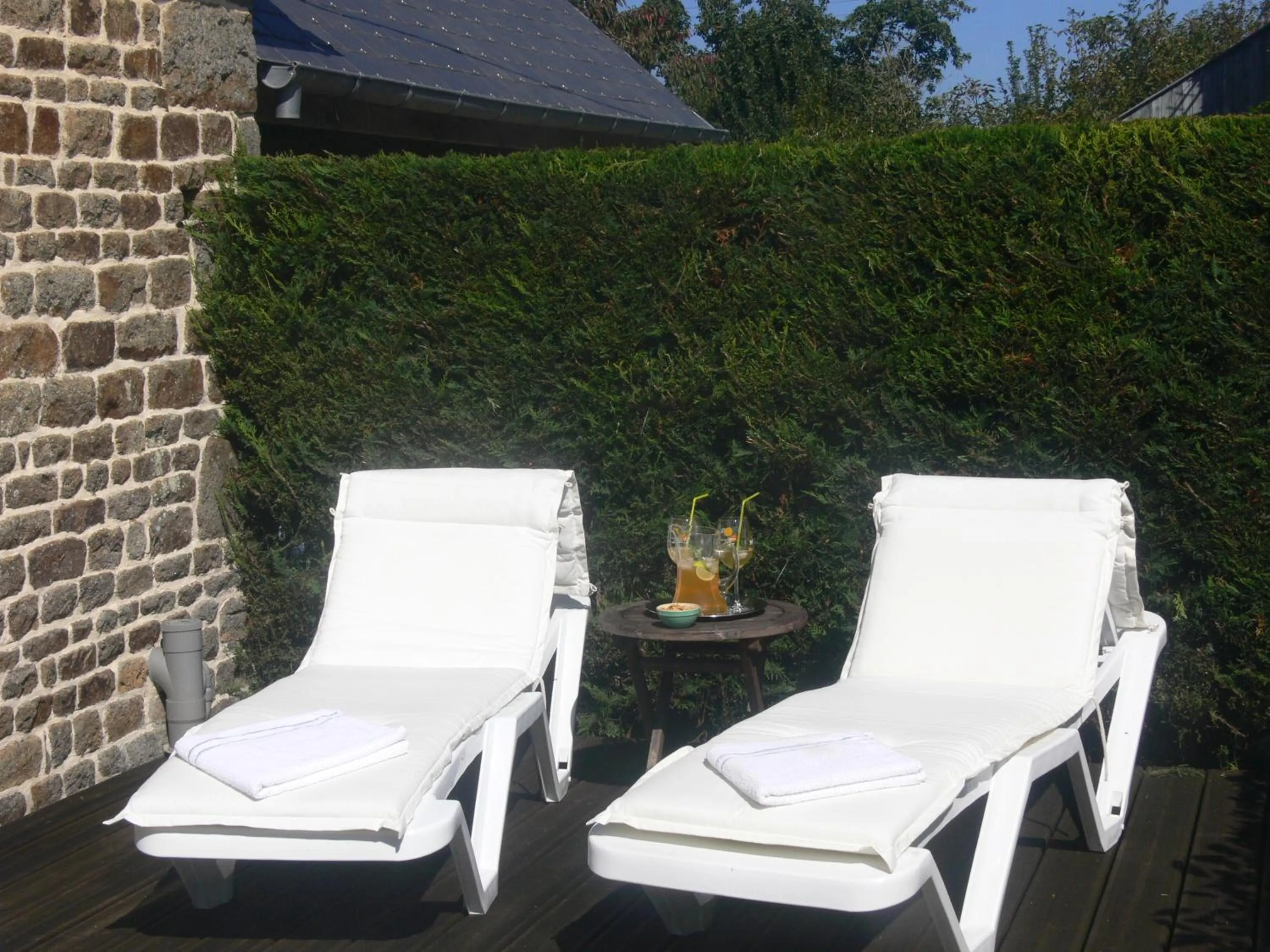Balcony/Terrace in Le Jardin B&B