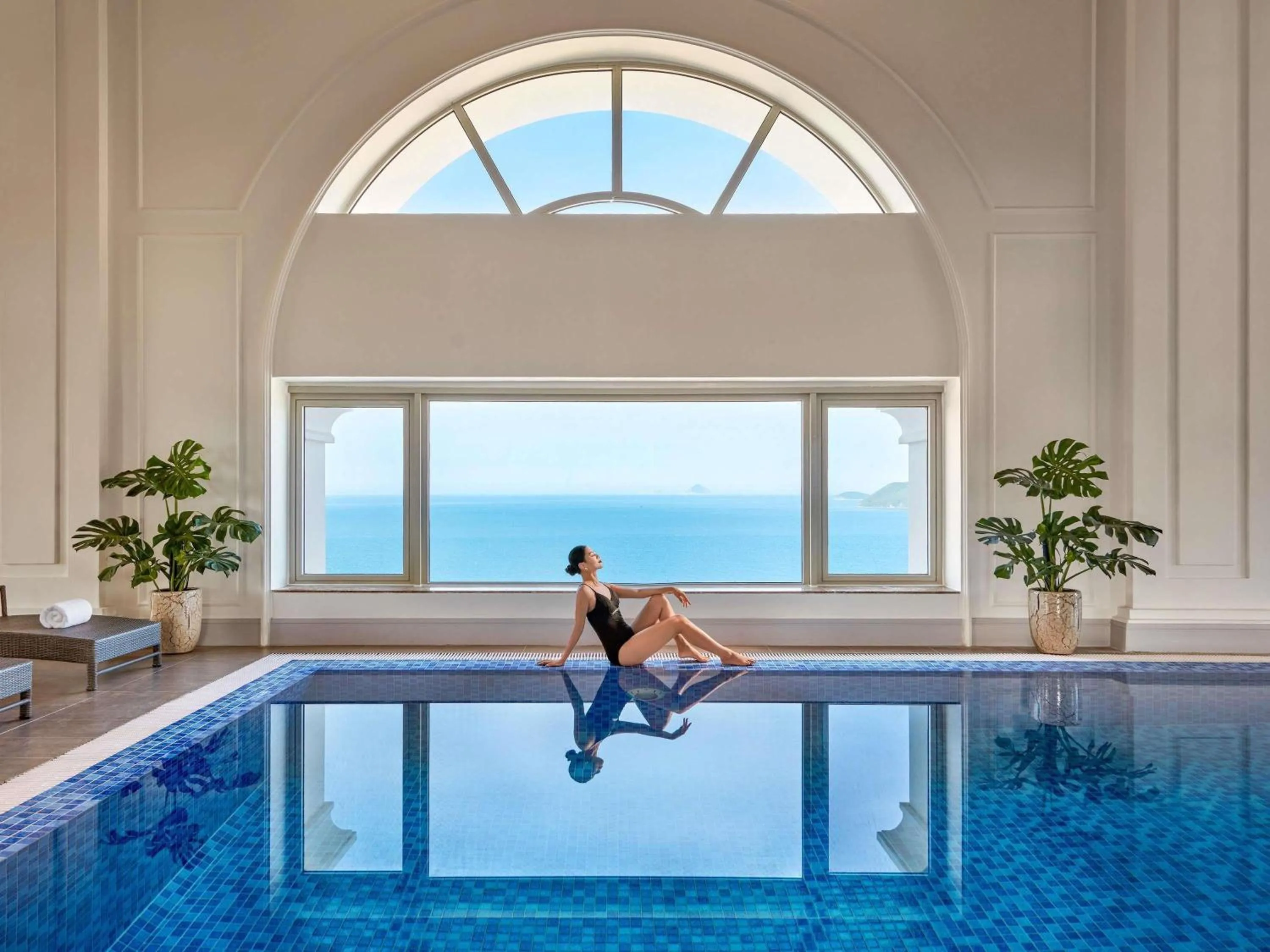 Pool view in Mercure Nha Trang Beach