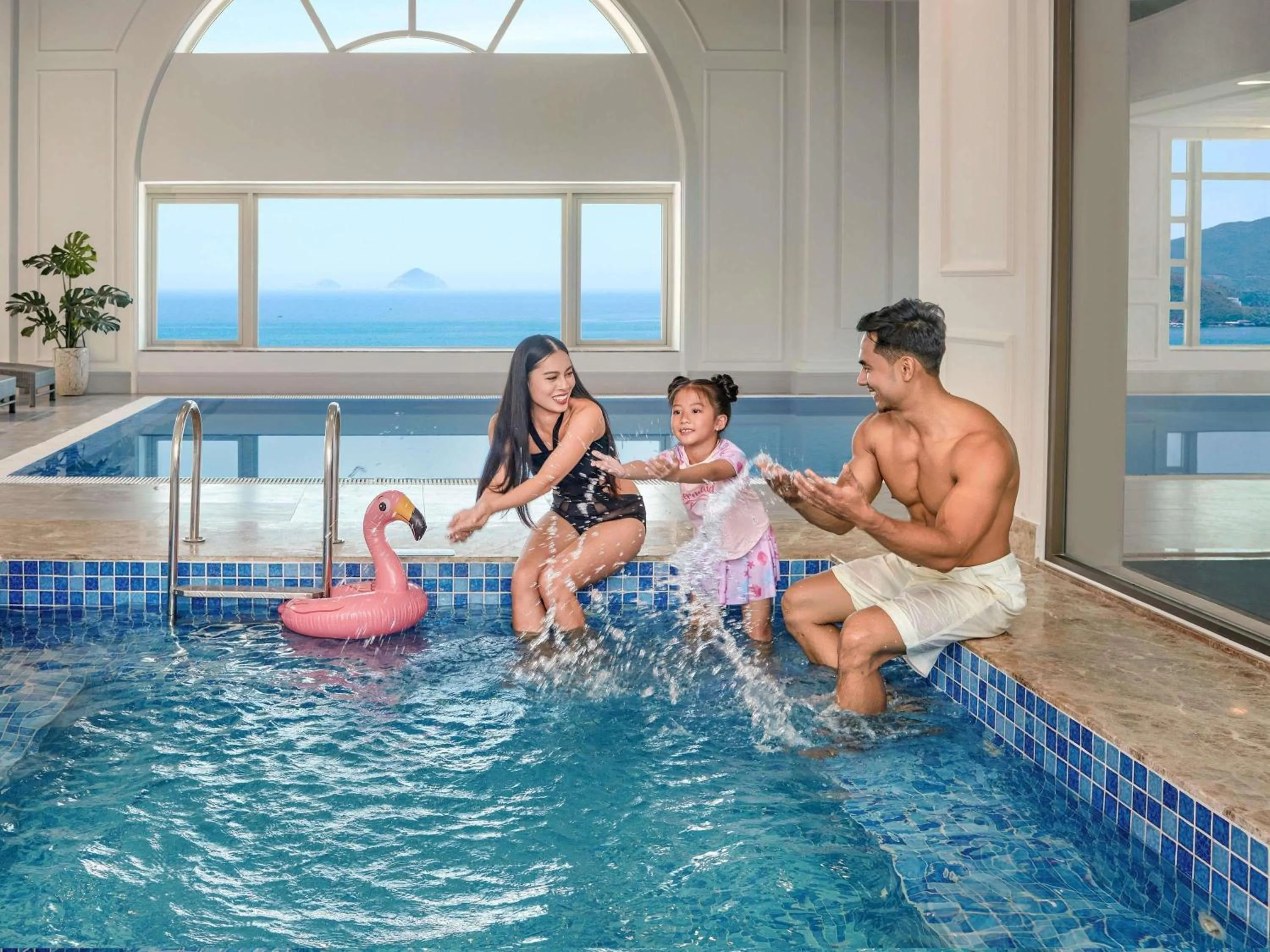 Pool view in Mercure Nha Trang Beach